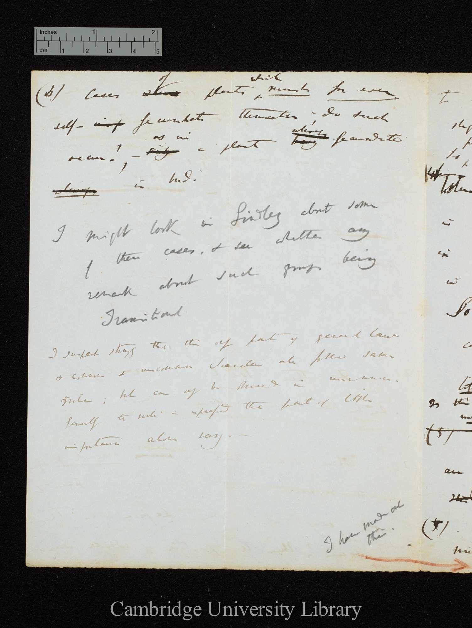 Charles Robert Darwin to Sir Joseph Dalton Hooker