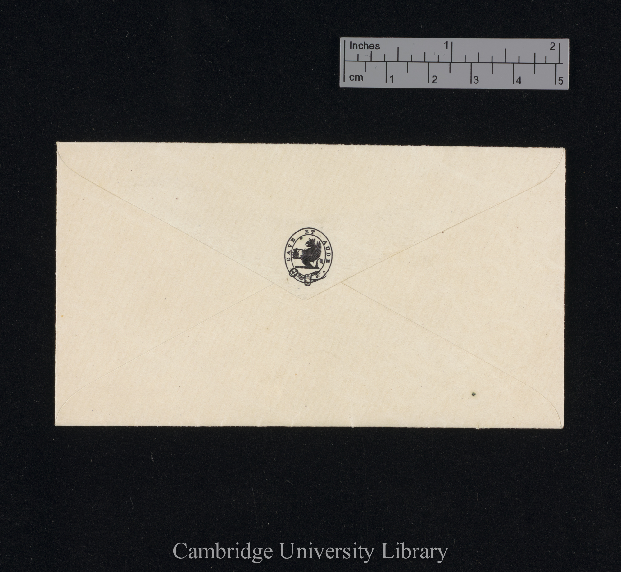 [verso of envelope]