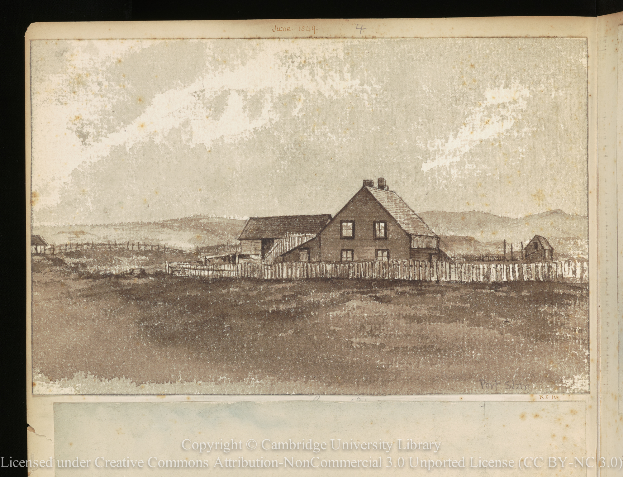 Sulivan House, June 1849