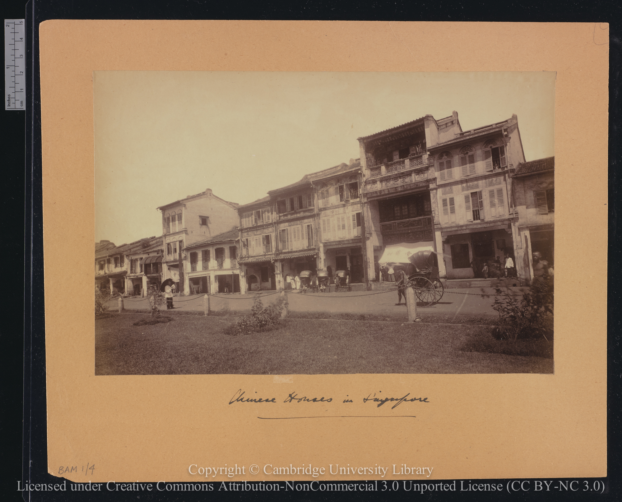 Chinese houses in Singapore, 1880 - 1889