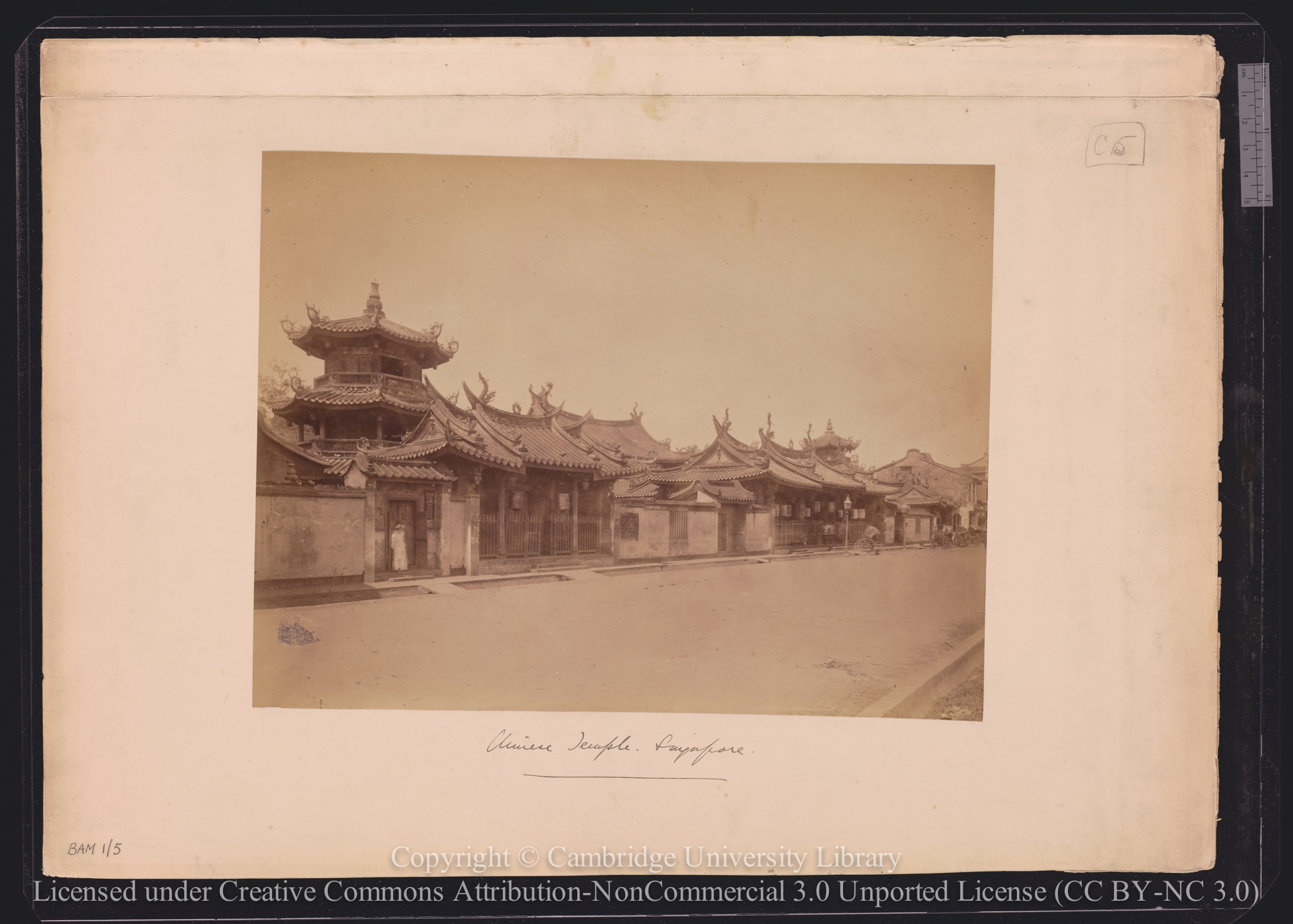 Chinese temple, Singapore, 1880 - 1889