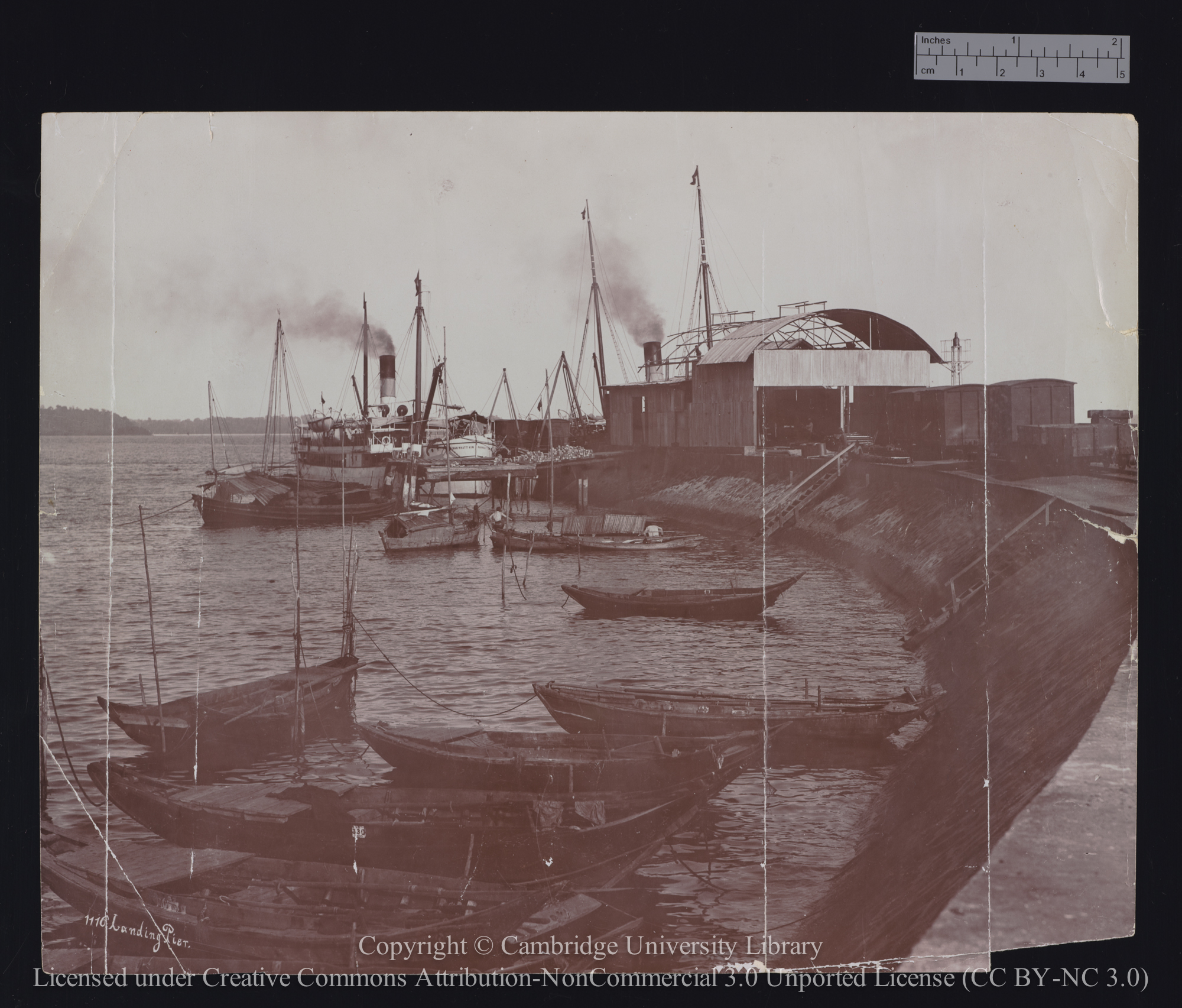 Landing pier, 1900