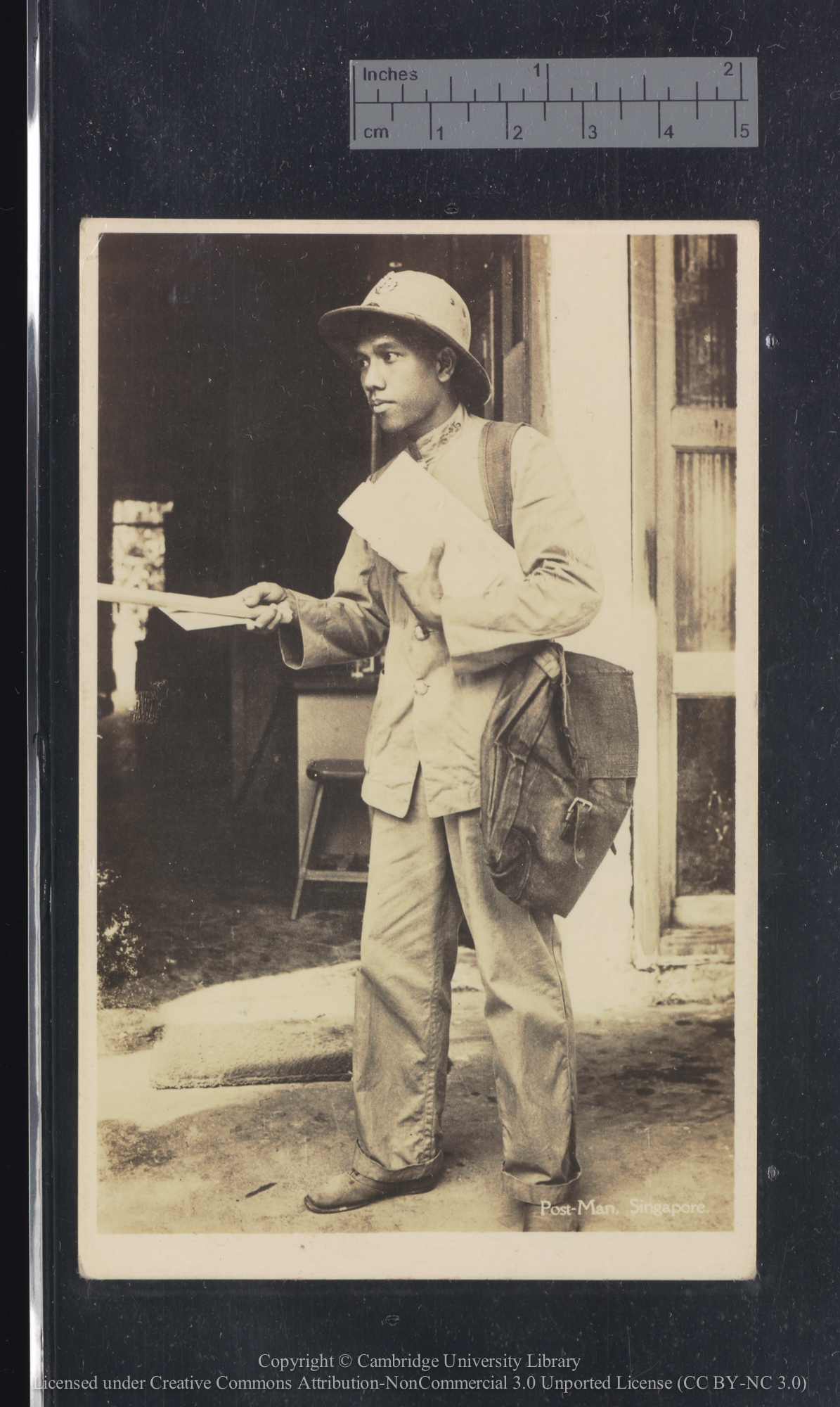 Singapore postman, 1930 - 1939