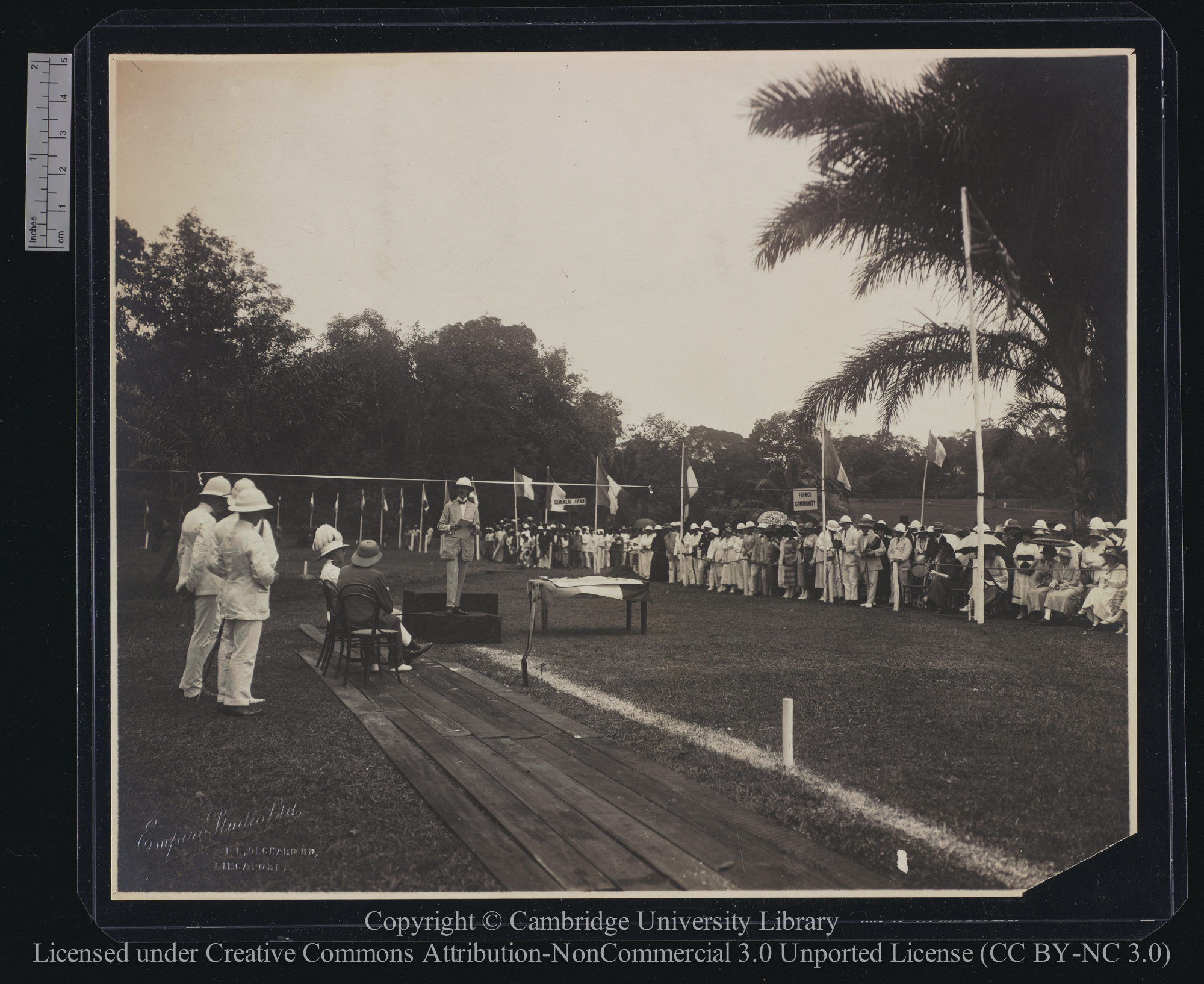 [Naming of Clemenceau Avenue, Singapore (? 21) October 1920], 1920-10