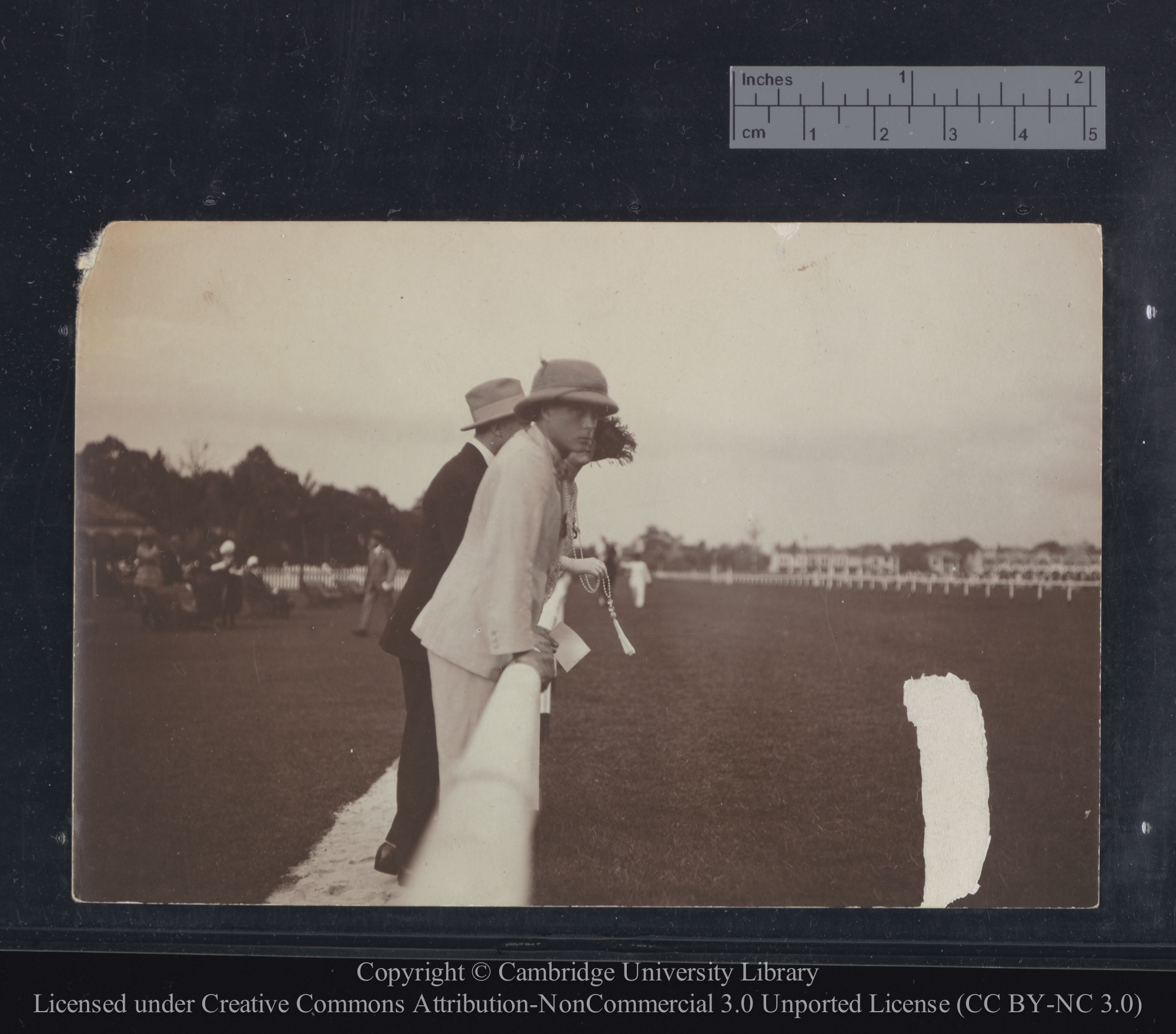 On the polo ground, Singapore, 1921, 1921