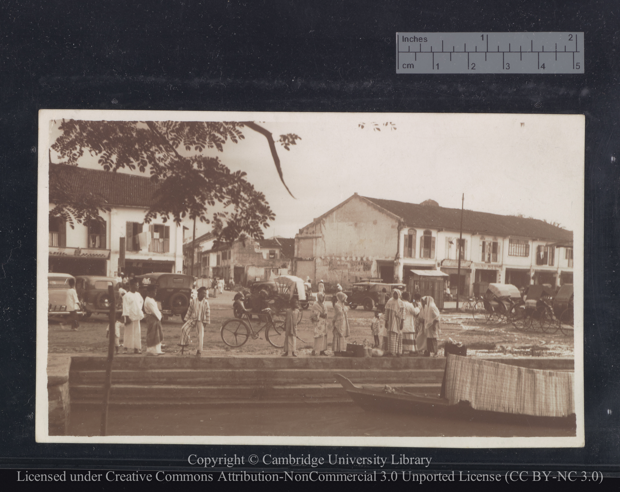 Singapore street scene, 1936, 1936