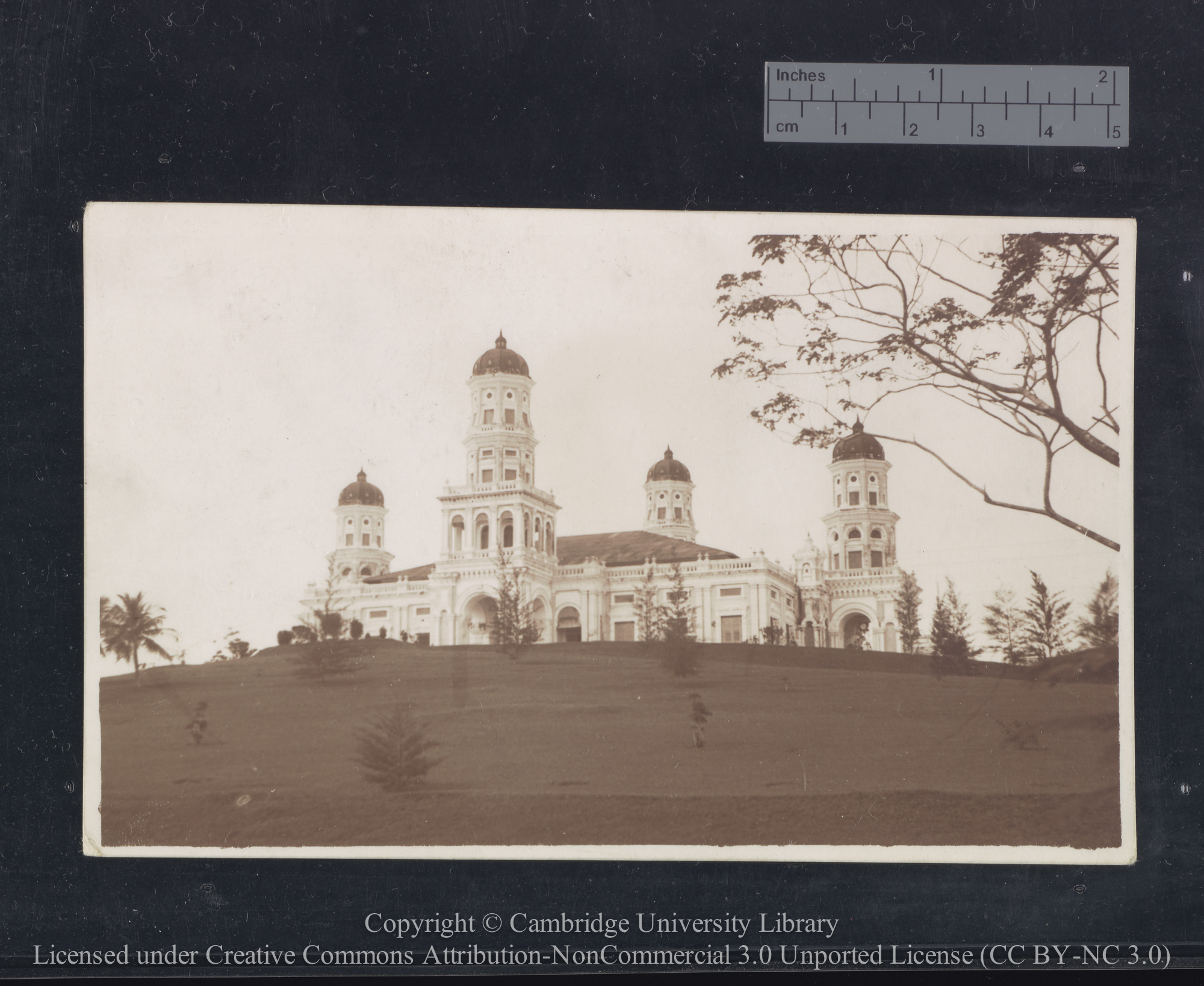 The Sultan Abu Bakar Mosque (Masjid Abu Bakar in Johor Bakru), 1936