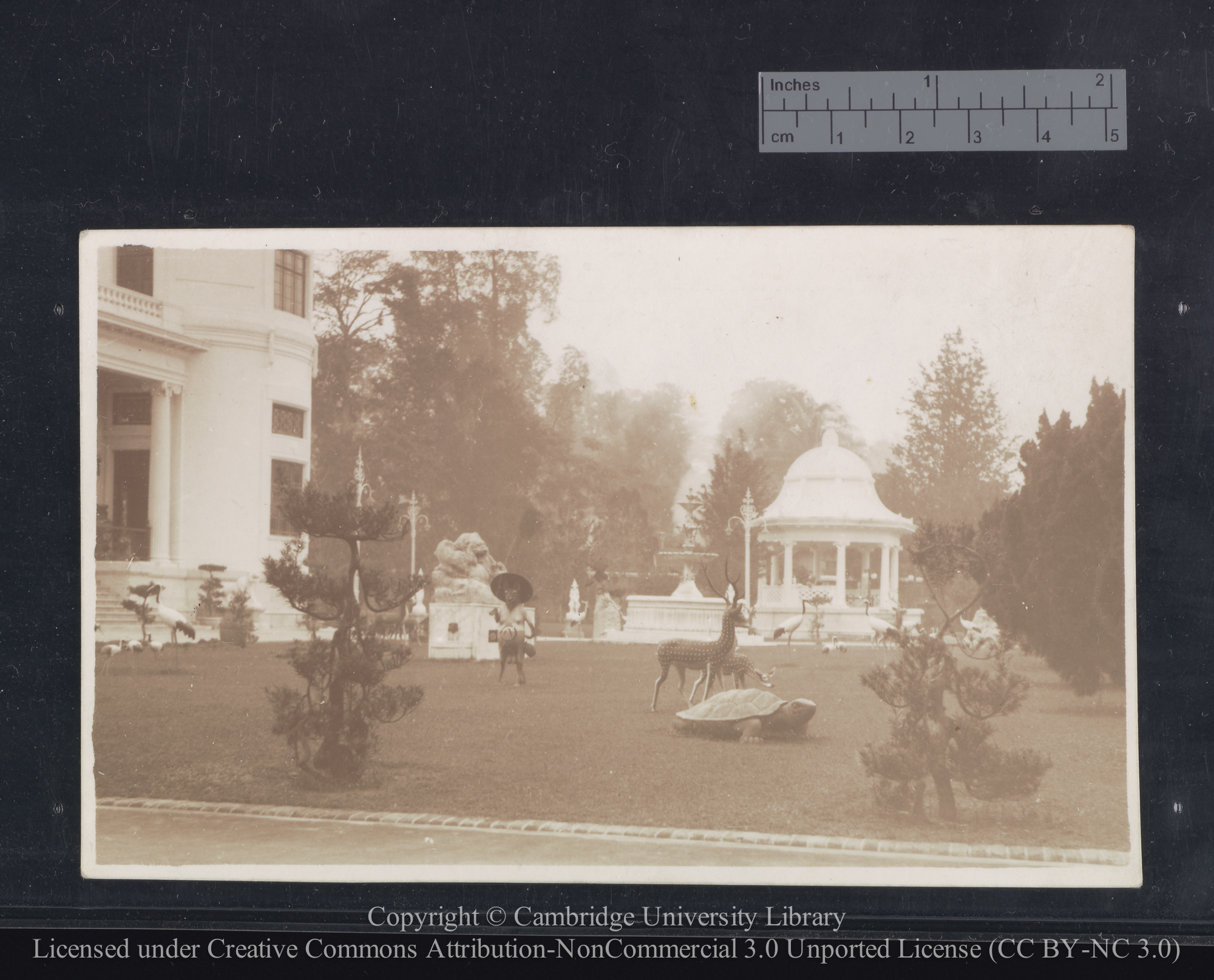 [Garden scene, Singapore], 1936