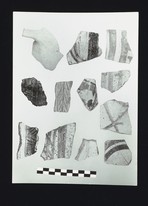 50-423 to 50-434 MH sherds, Citadel North, inside MH wall, north-west of Guard room