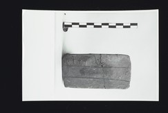 52-107 tablet with Linear B script, House of Oil Merchant, Room 2, MY Oe 107