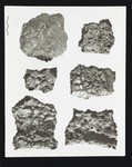 52-426; 52-427, bronze ingot fragments from crucible, Poros wall bronze deposit, Perseia (Prehistoric Cemetery Central)