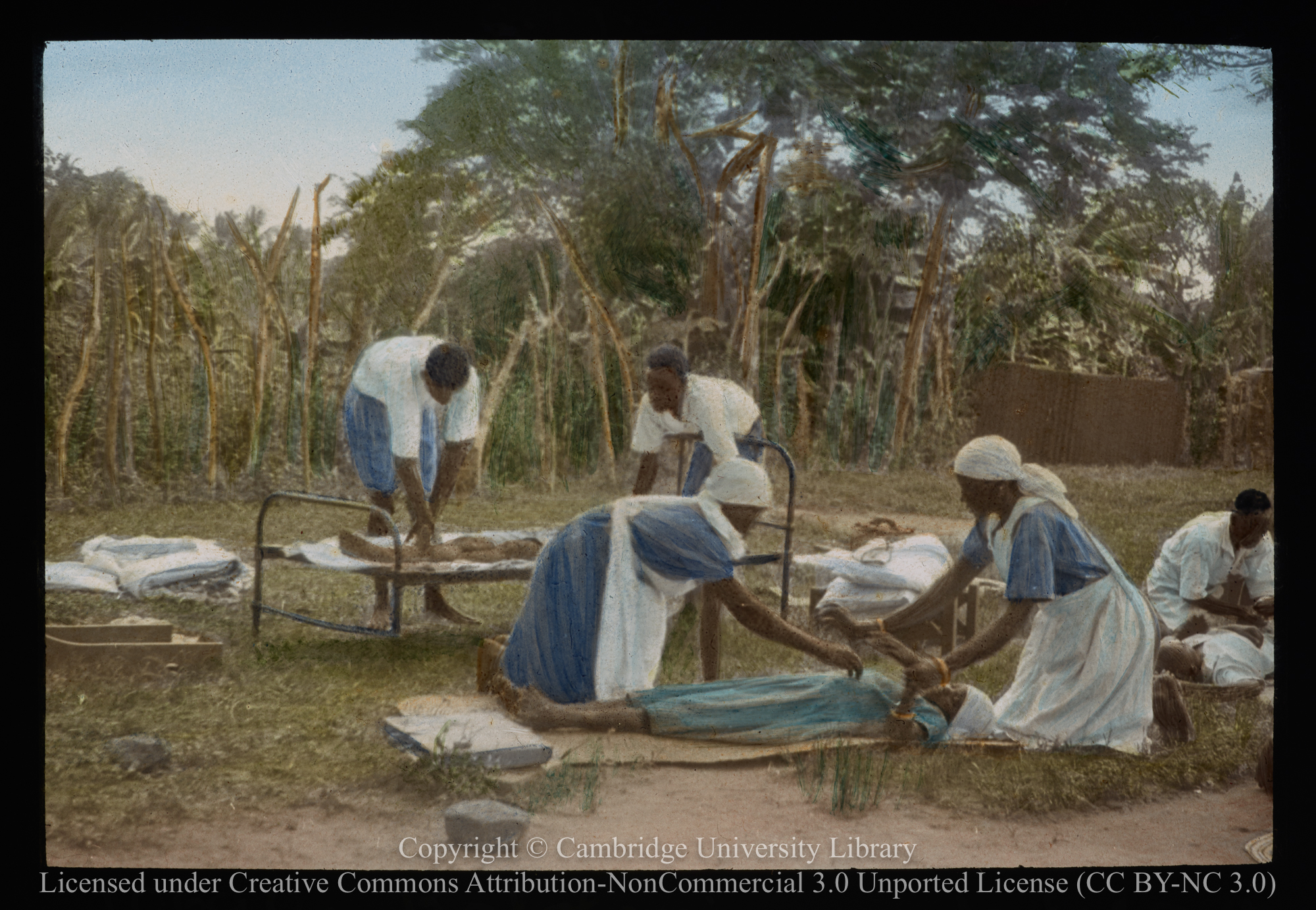 Kaloleni: first aid demonstration, 1905 - 1948