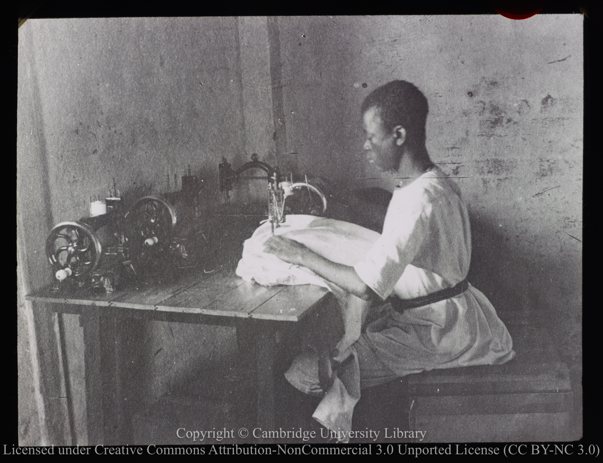 At the sewing machine, 1905 - 1947