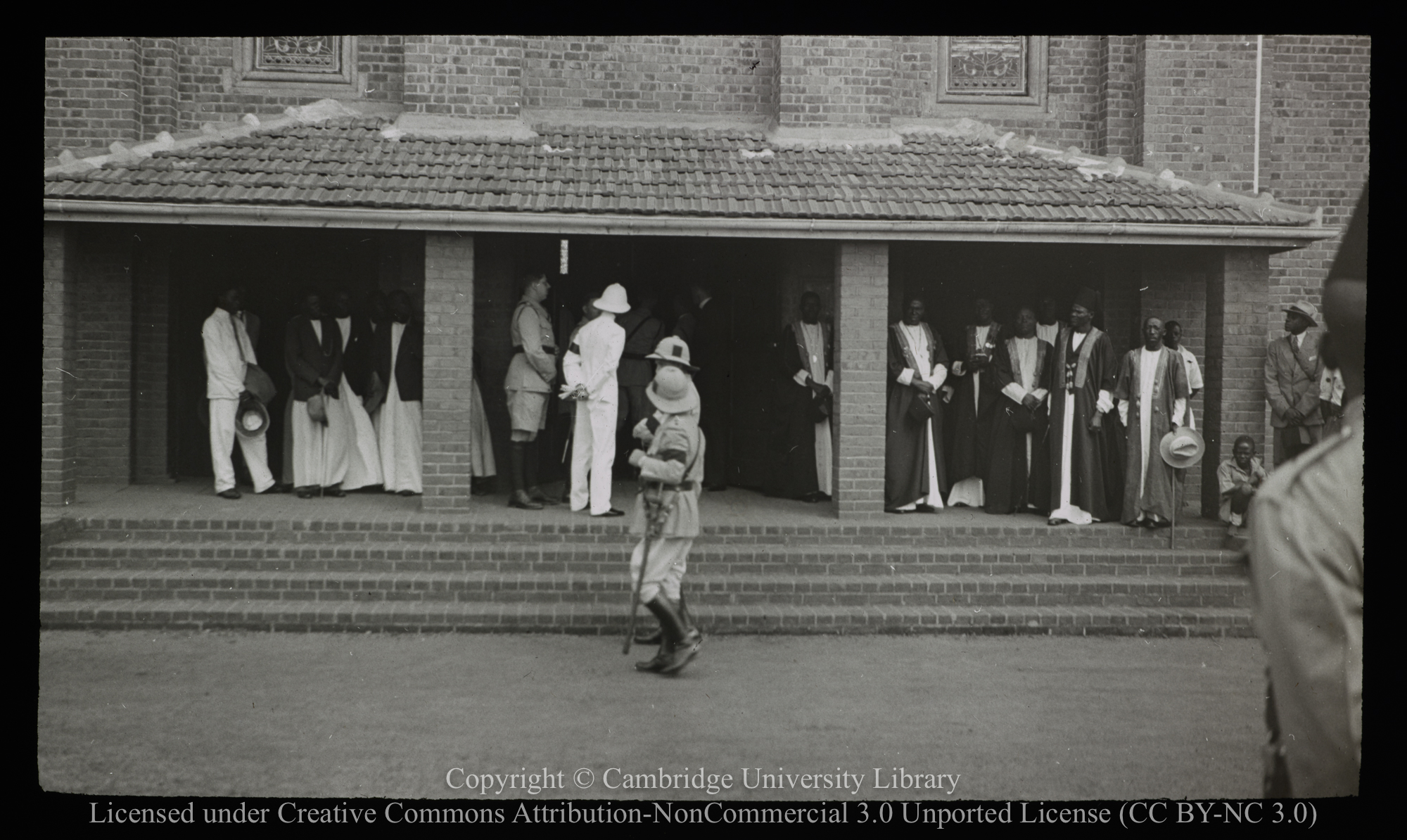 Official service at Mengo Cathedral, 1937