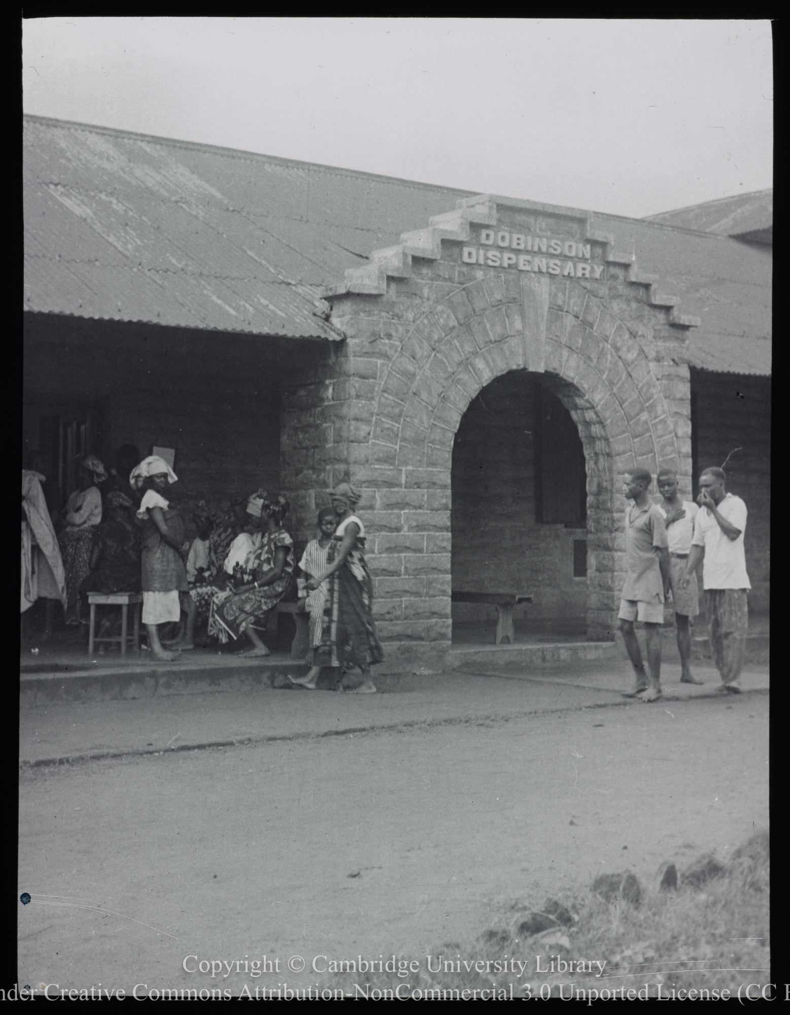 Entrance to Iyi Enu Hospital, 1908 - 1940