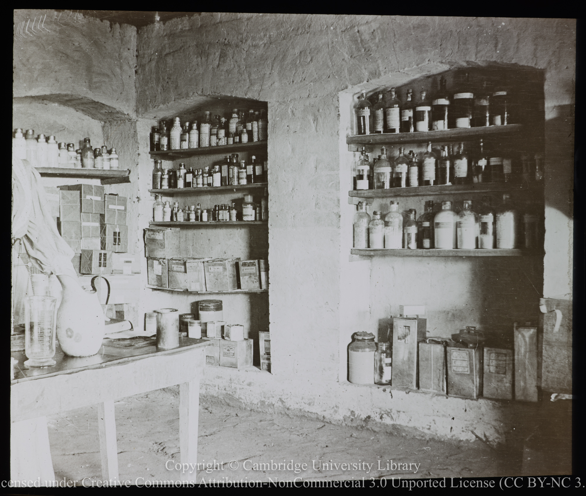 Nabumali Dispensary, run by Miss E.L. Pilgrim, 1900 - 1920
