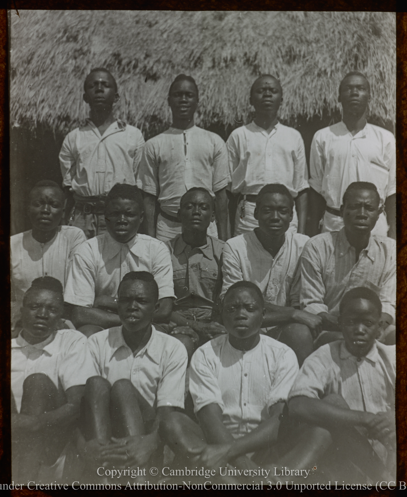 Group of Christians, Yei, 1923