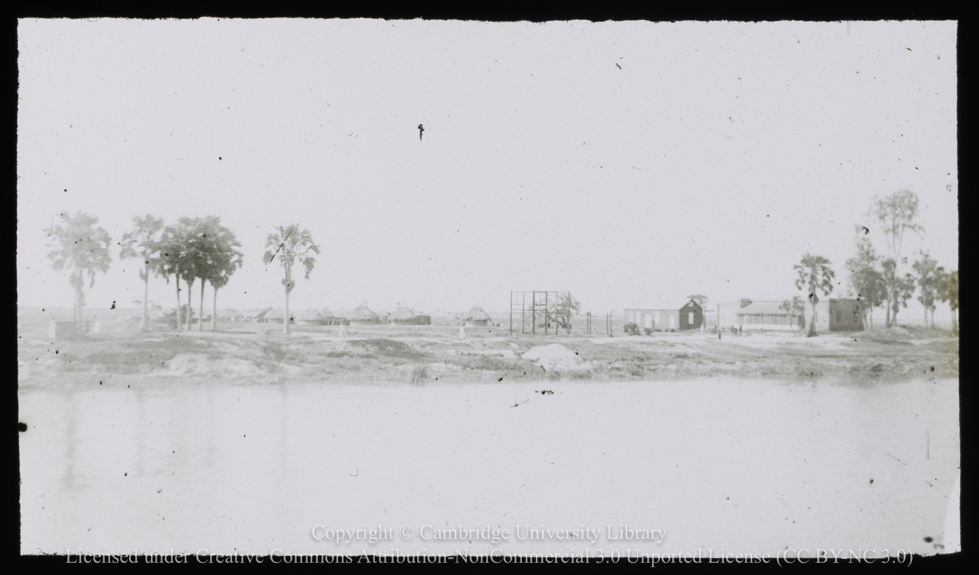 Tanfikia viewed across the White Nile River, 1935