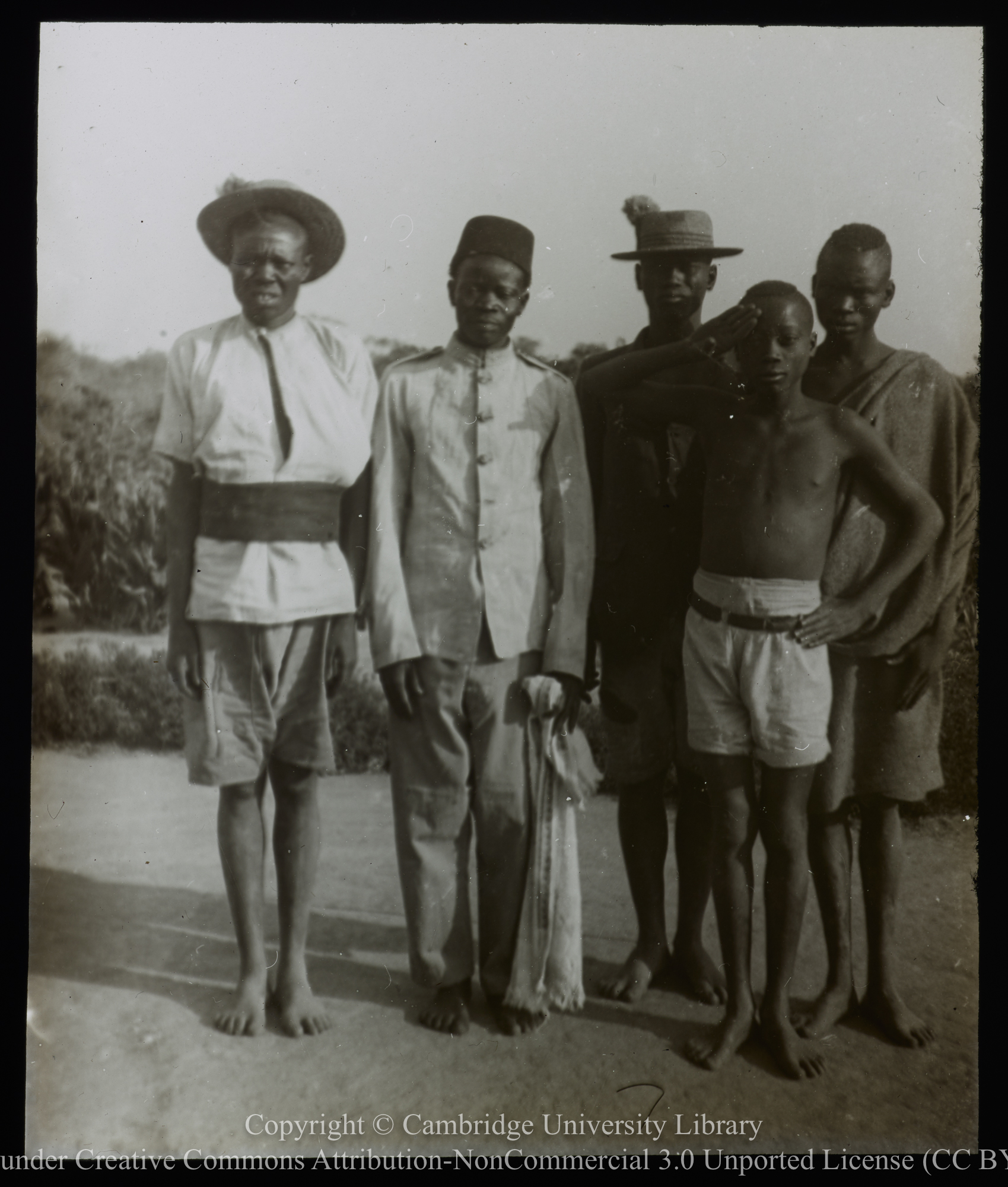 Keliko chief and attendants, 1935