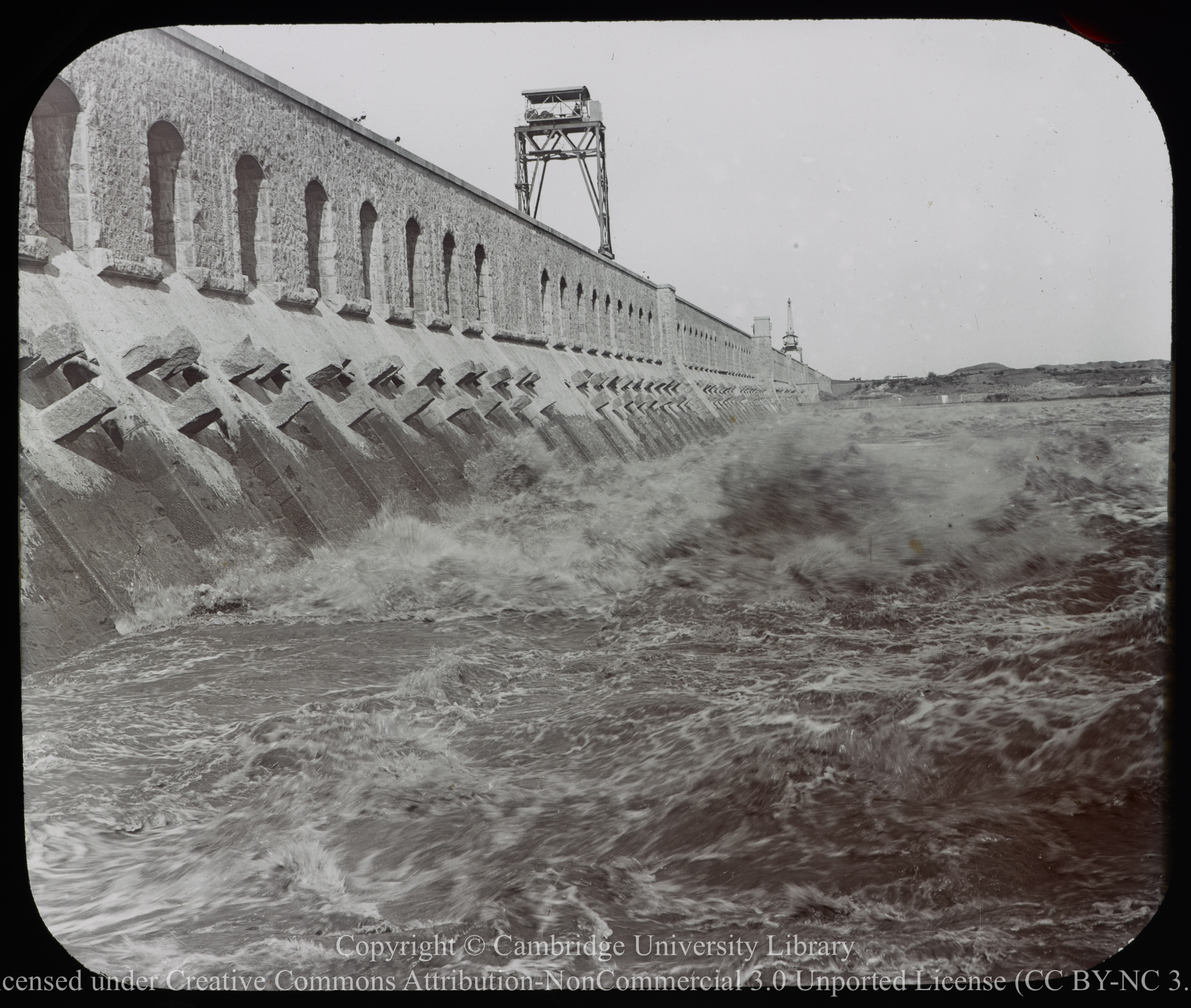 Dam on the Nile River, 1935