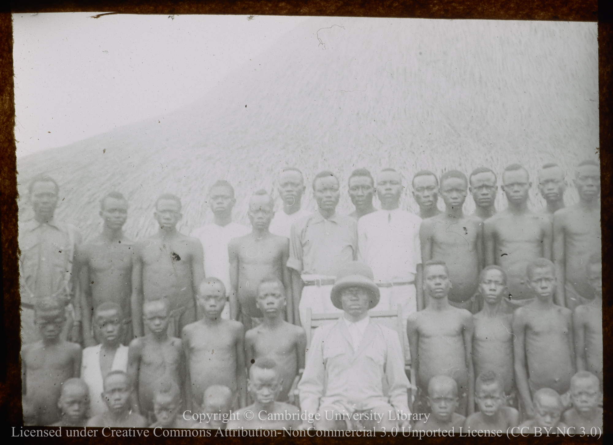 Kakwa village school group, 1935