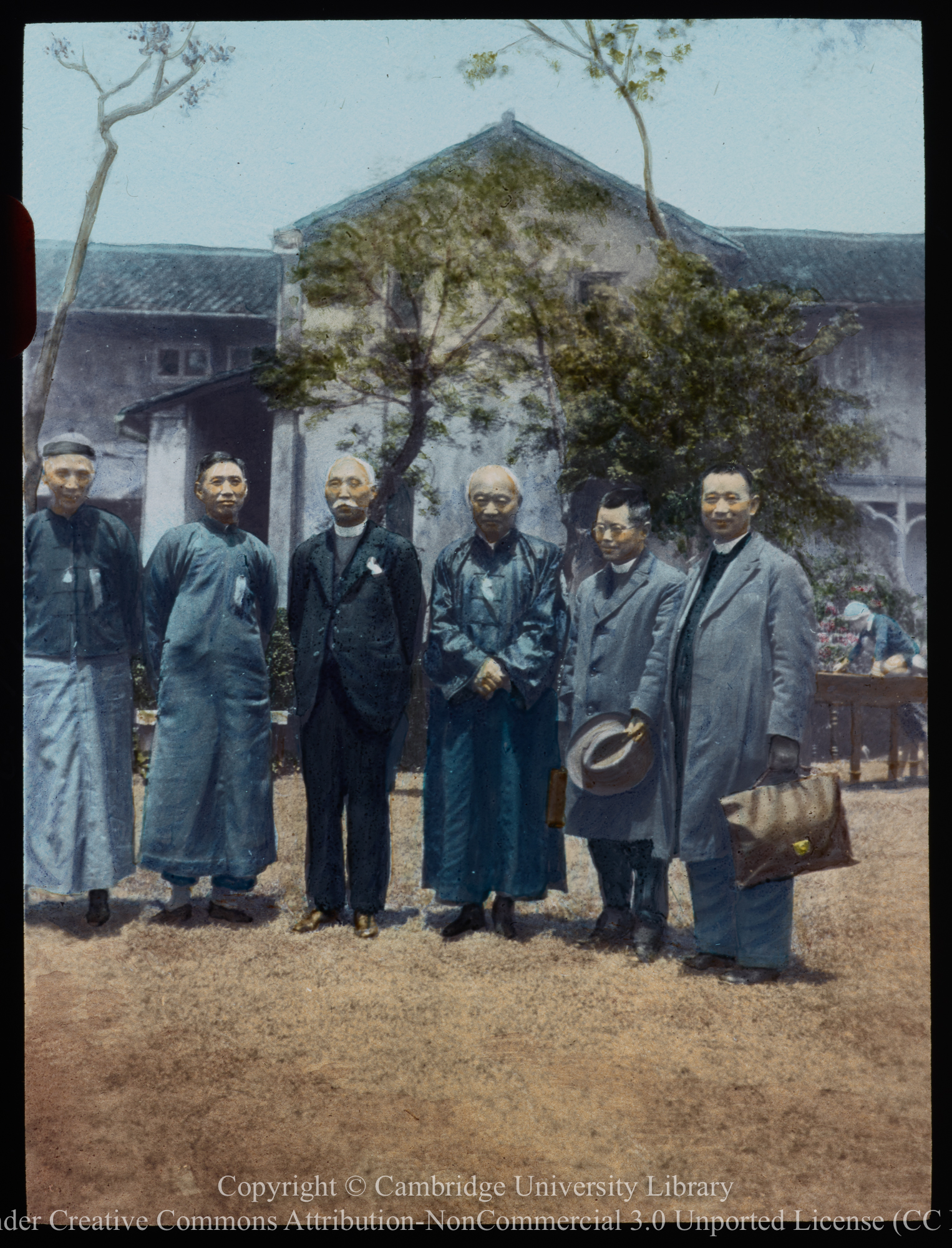 Group of five Chinese bishops and one Japanese bishop, 1920 - 1929