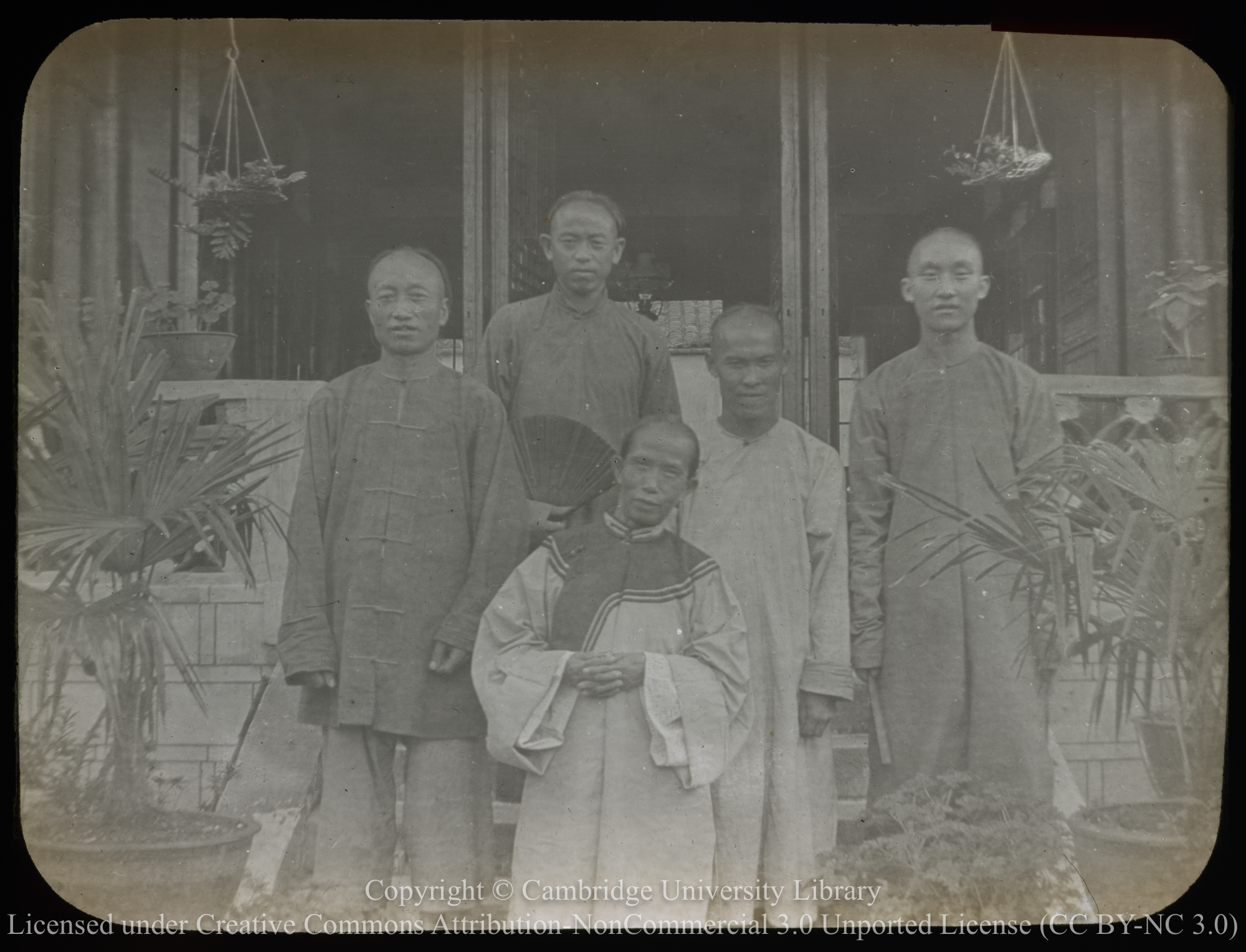 Servants at Mienchow Mission House, Western China mission, 1910