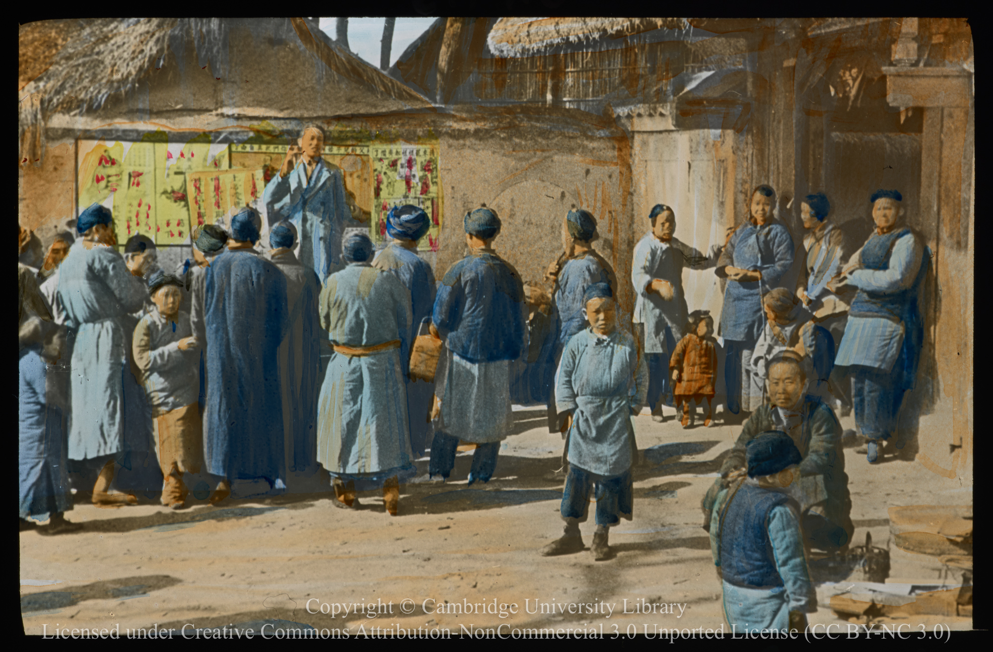 Pastor Ming preaching, 1900 - 1920