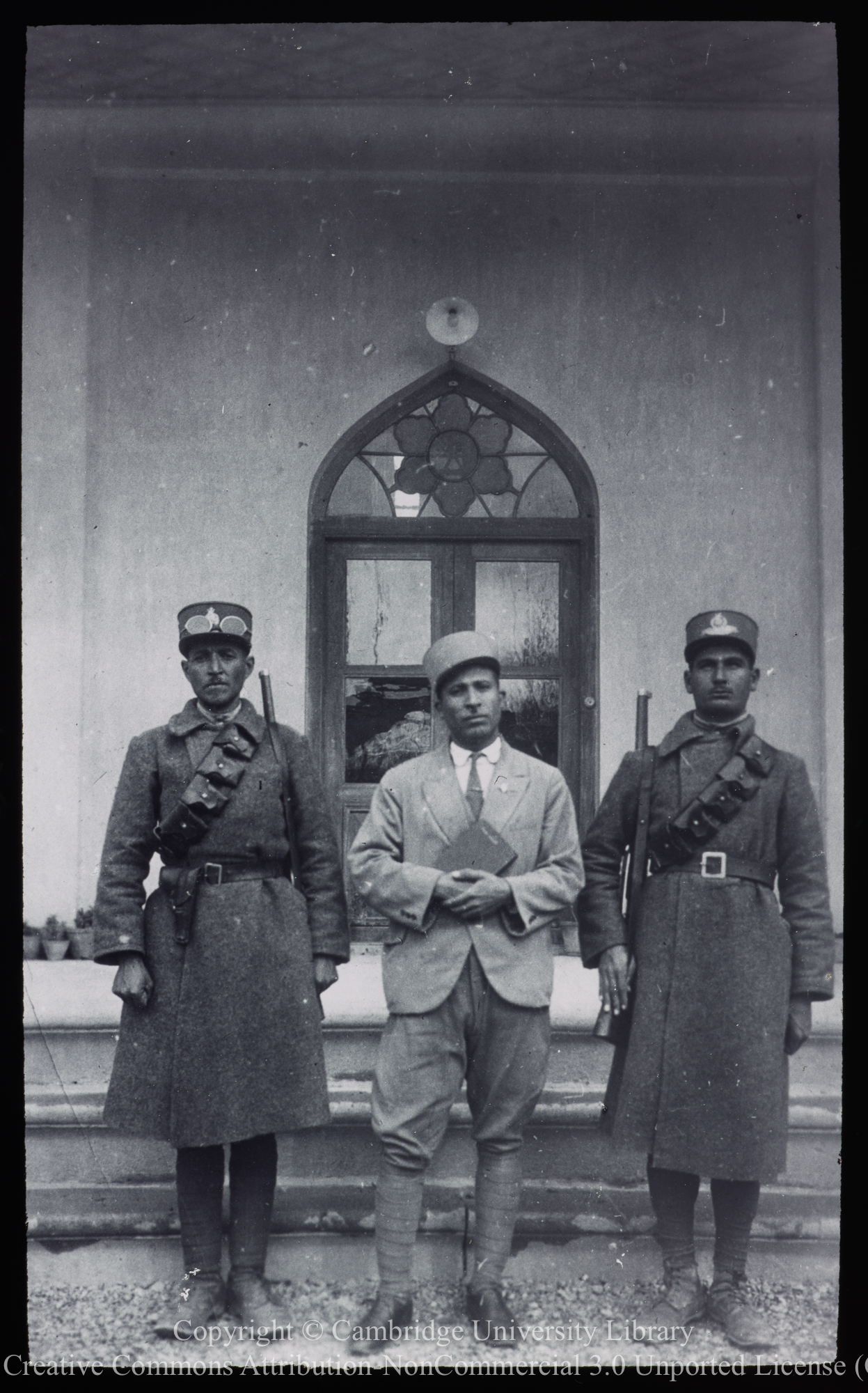 Dr. Mani and his guard, 1928 - 1935