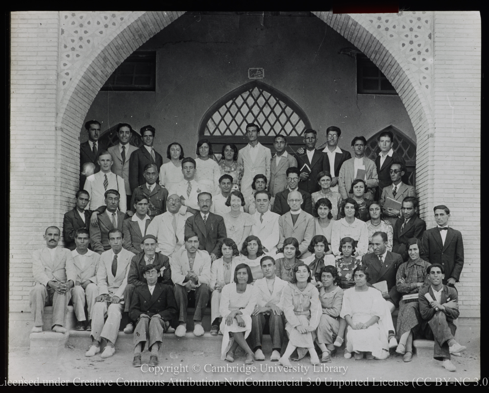 Group of participants in diocesan Summer School, 1906 - 1938