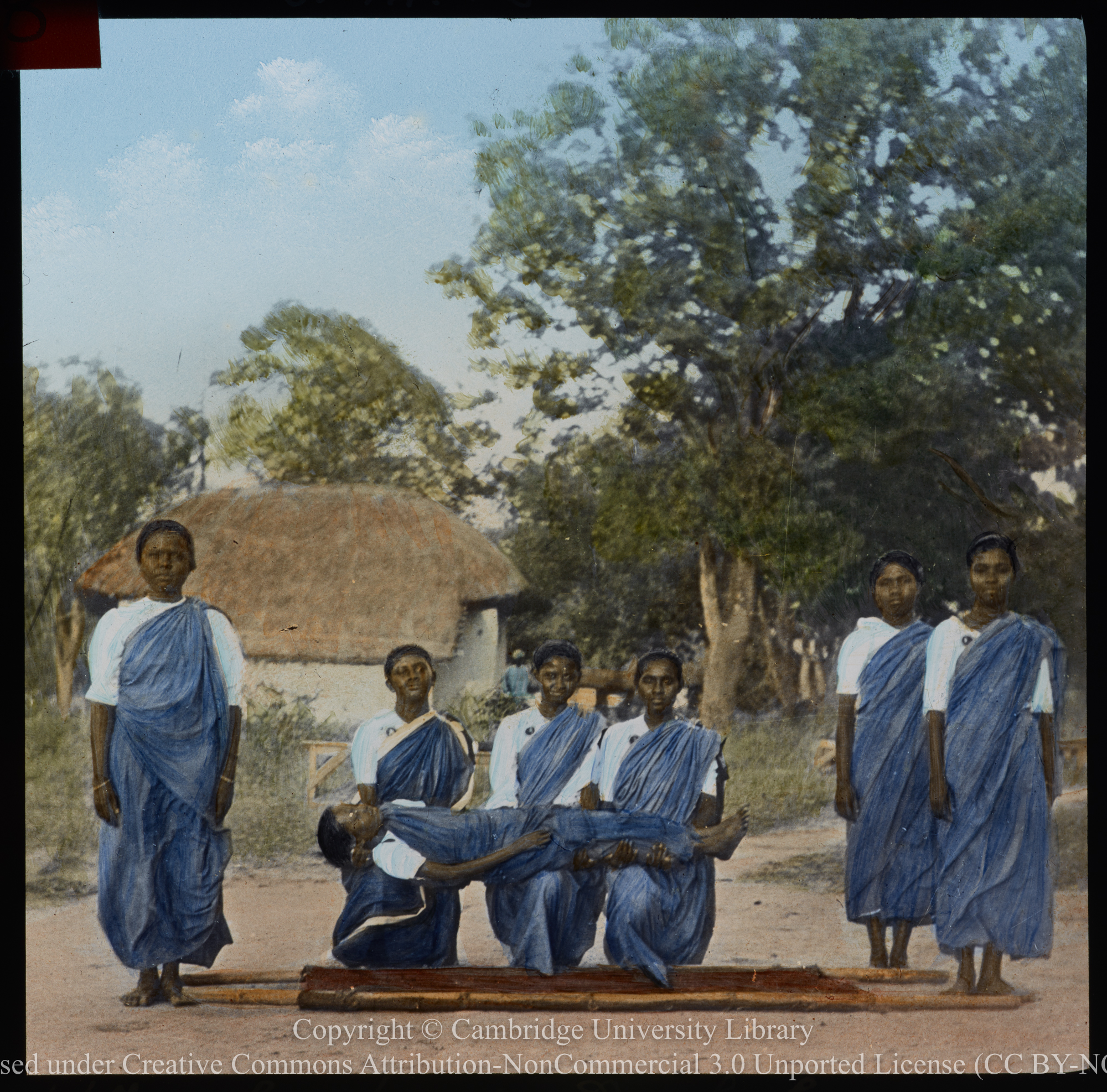 Ambulance drill, Barharwa, 1900 - 1939
