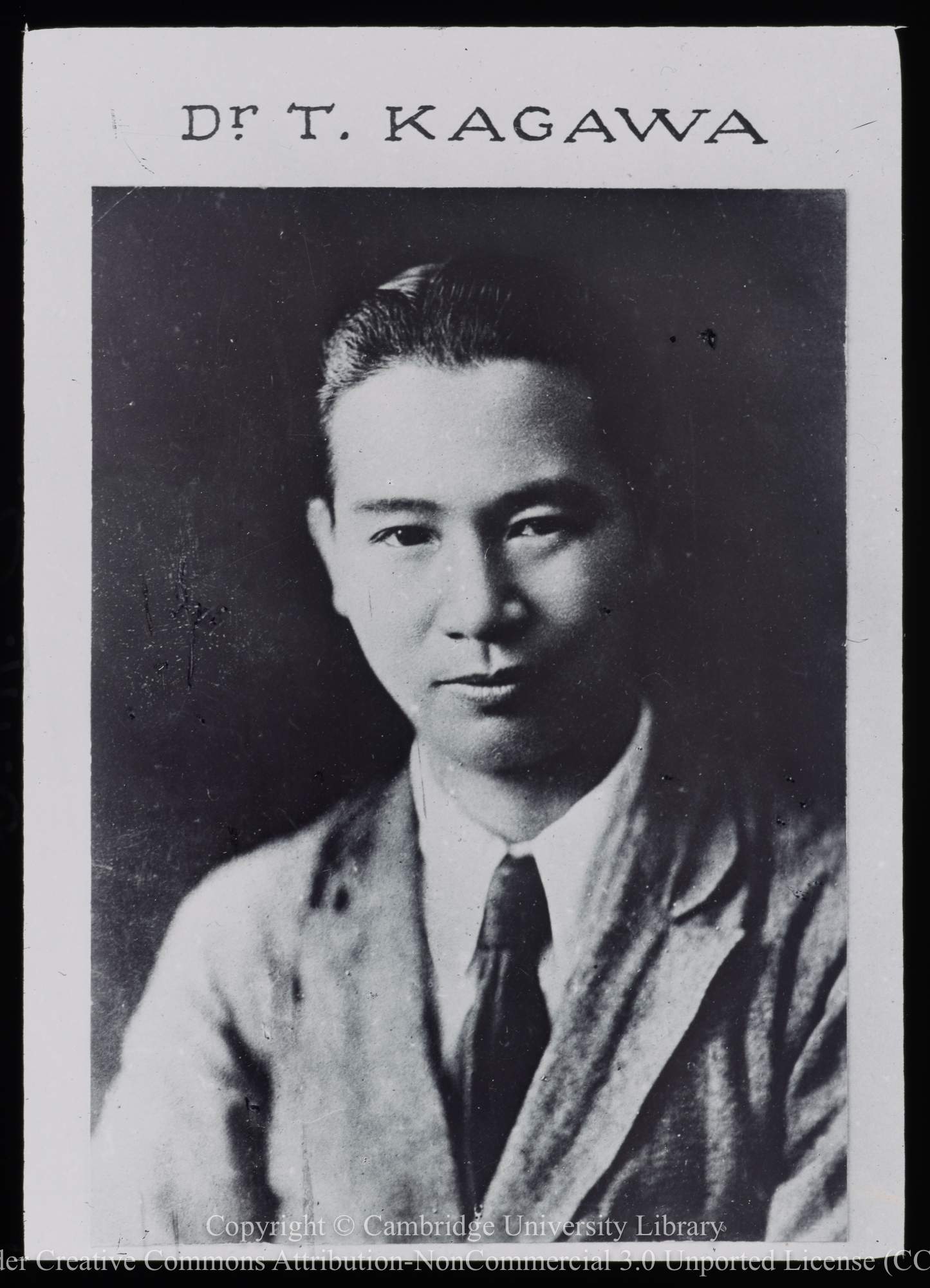 Dr. Toyohito Kagawa (1880?-1960), Japanese Christian social reformer, 1900 - 1930