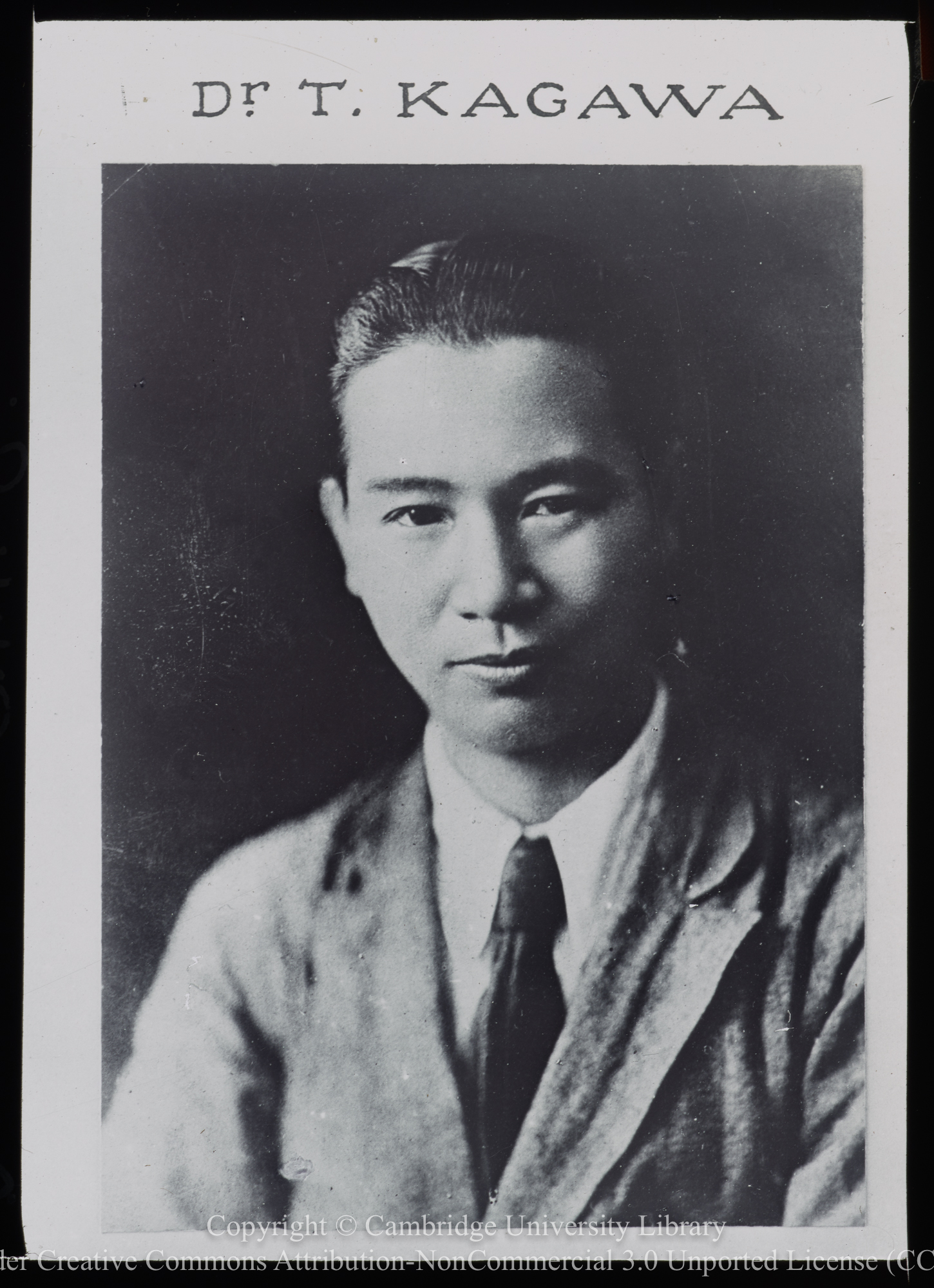 Dr. Toyohito Kagawa (1880?-1960), Japanese Christian social reformer, 1900 - 1930