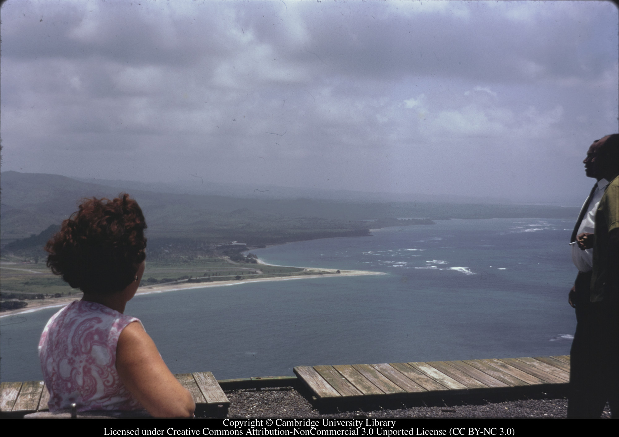 From Moule a Chique looking NE [i.e. north-east], 1970-09