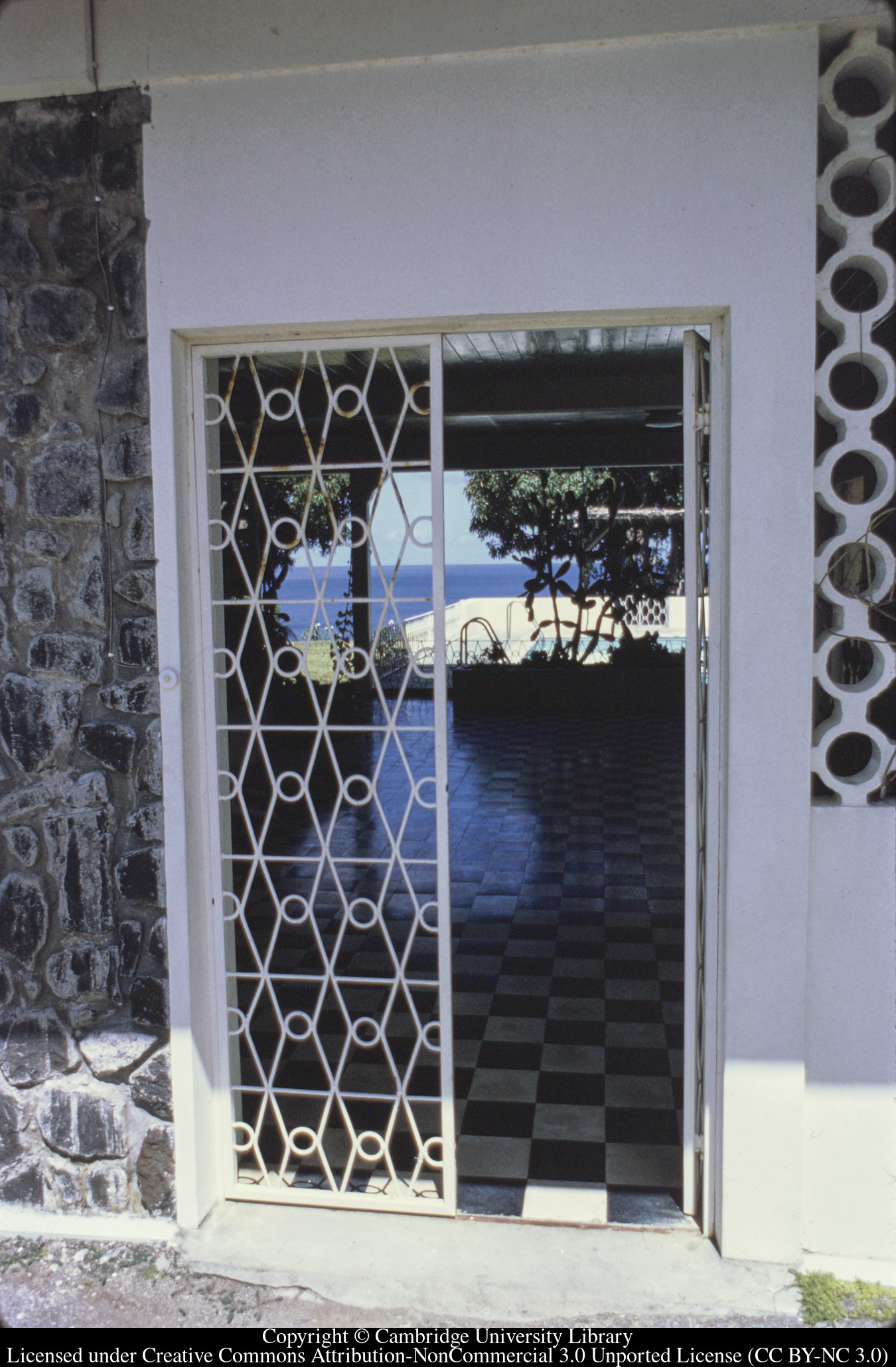 C [Ciceron] : front door, 1971-06