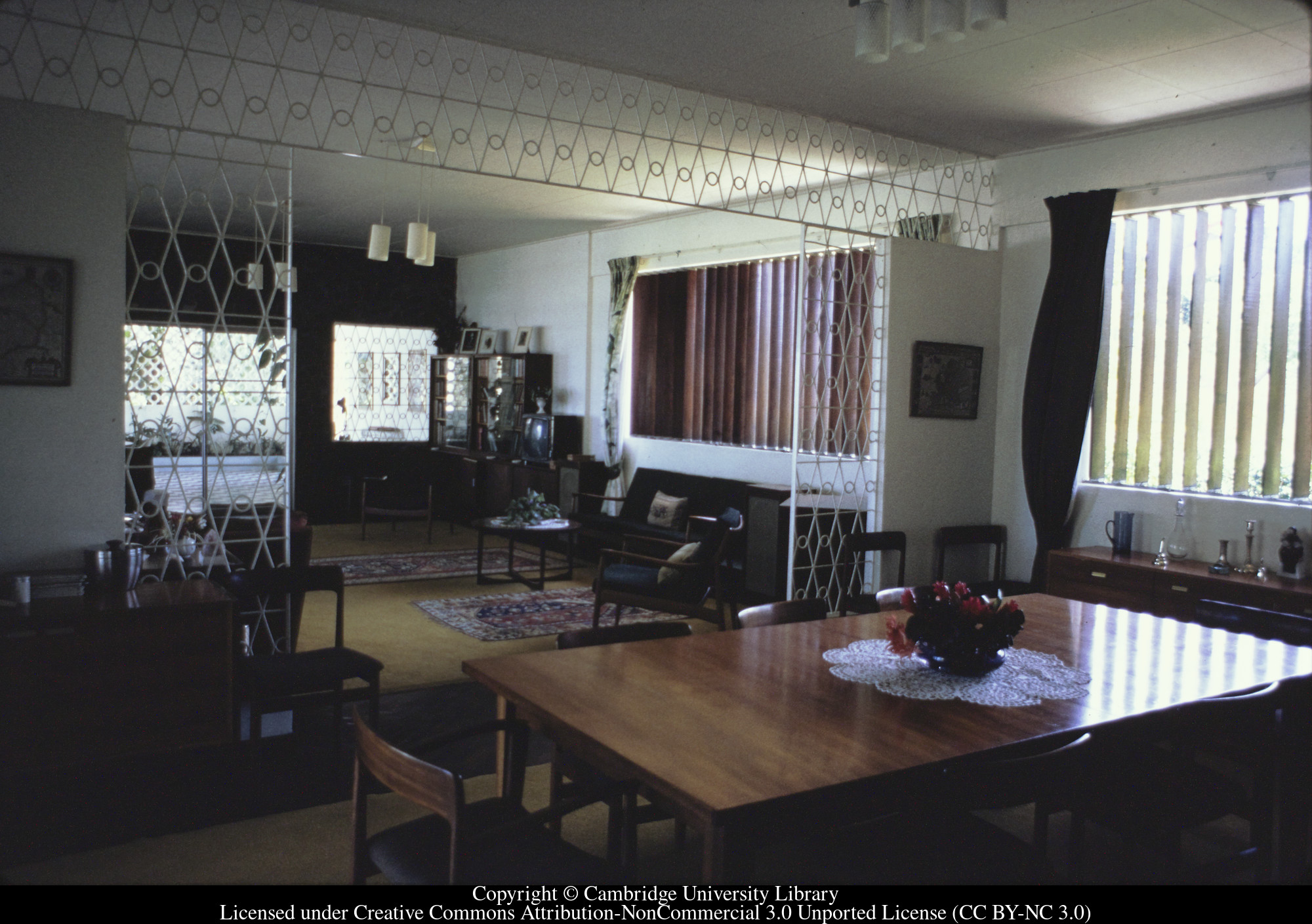 C [Ciceron] : dining room, 1971-06