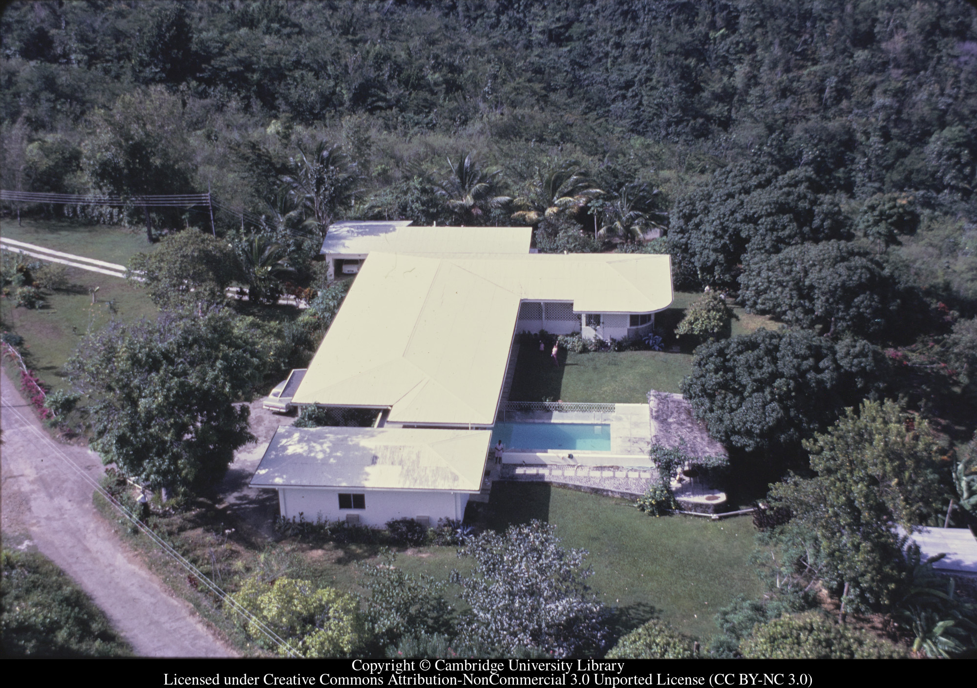 C [Ciceron] from the air, 1972-05