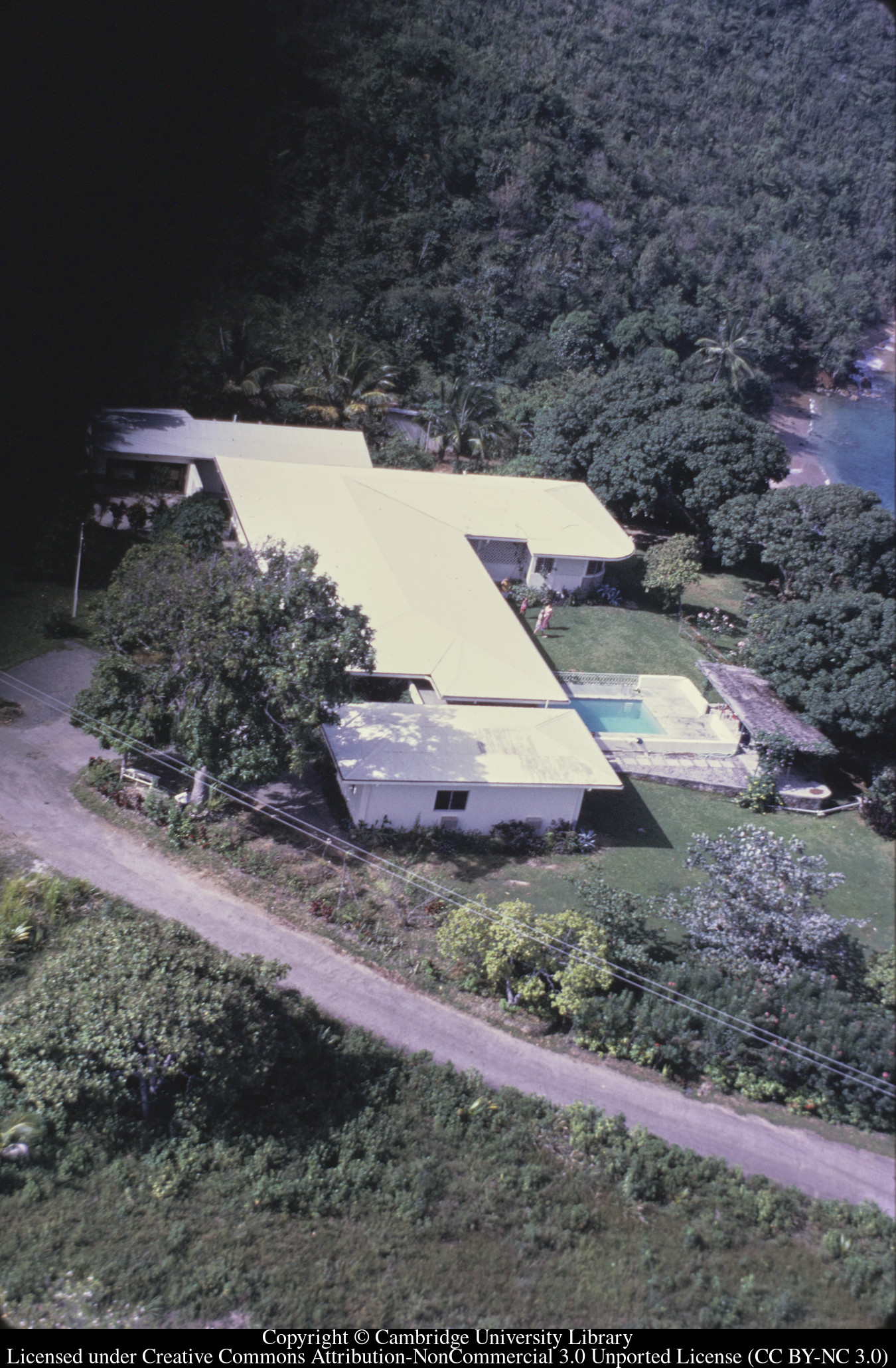 C [Ciceron] from the air, 1972-05