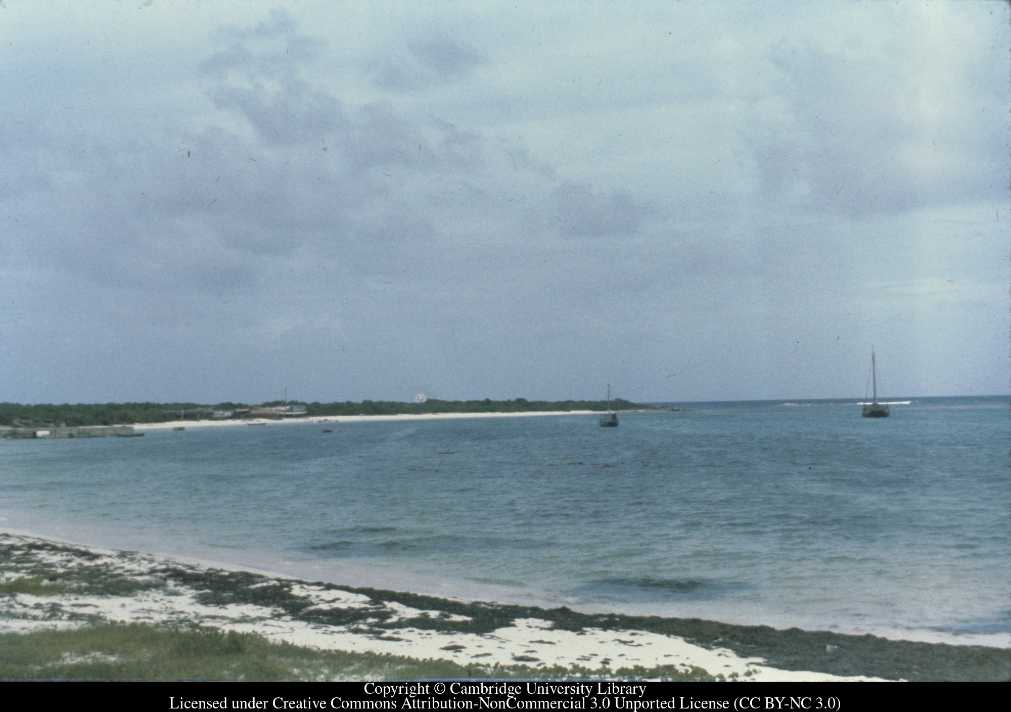 Anguilla from HMC House, Blowing Point, 1970