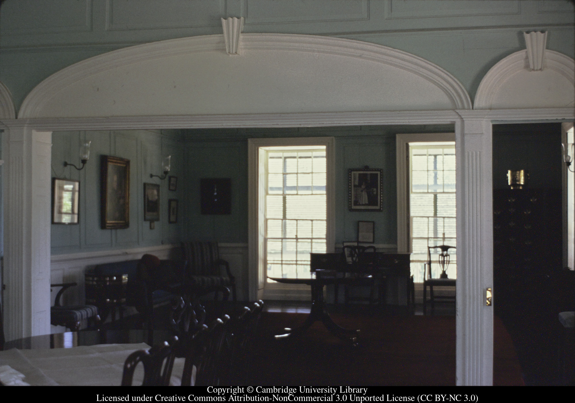 Antigua : Clarence House Interior, 1971-04