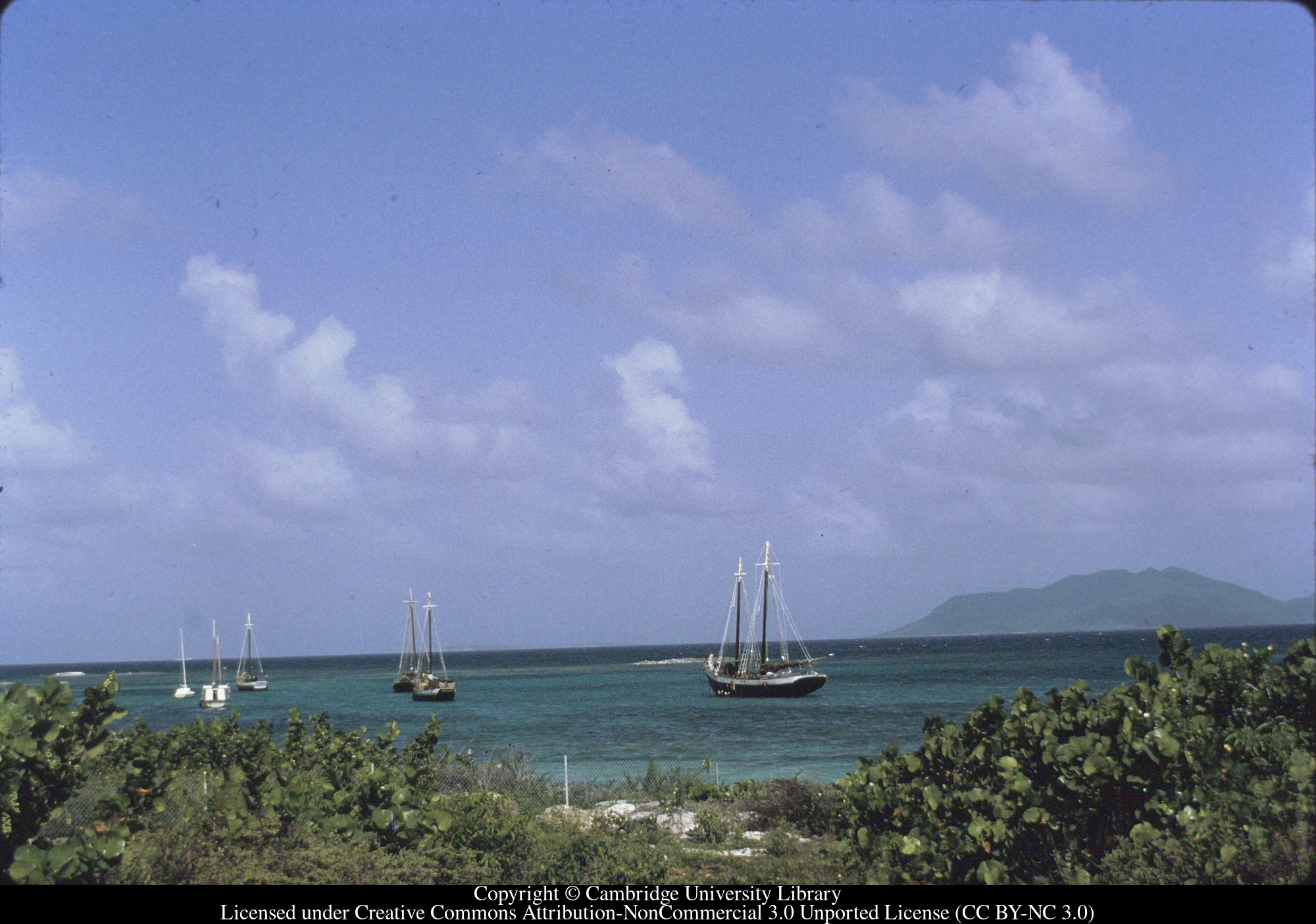 [Coastal scene, marked &#39;?Barbuda&#39; crossed out, and &#39;?Bequia&#39;], 1971