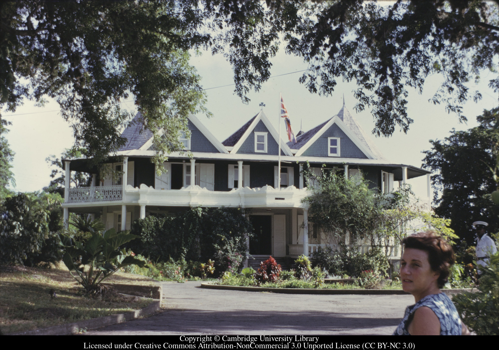 Montserrat Government House, 1972