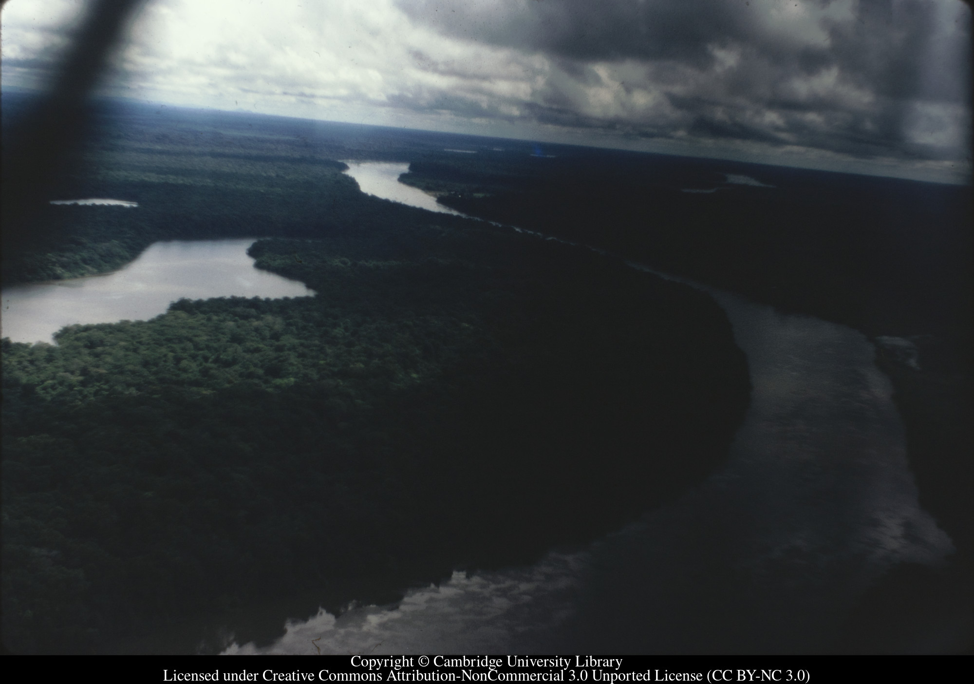 Guyana forest and river? Demerara or Essequibo, 1970