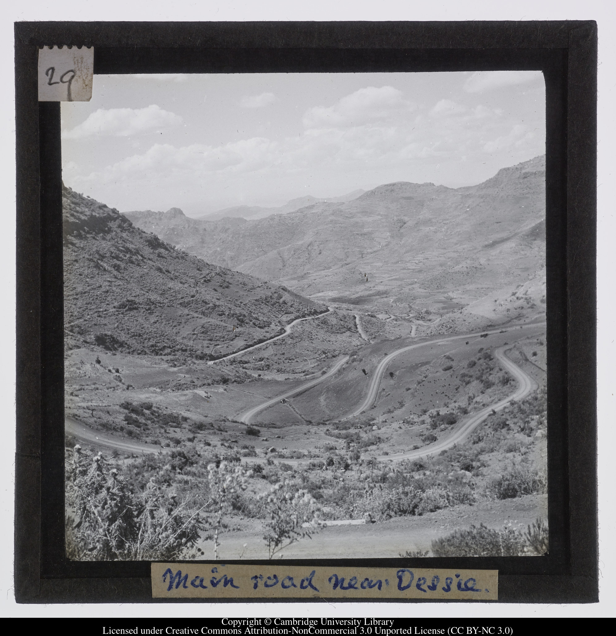 Main road near Dessie [i.e. Dese), 1943