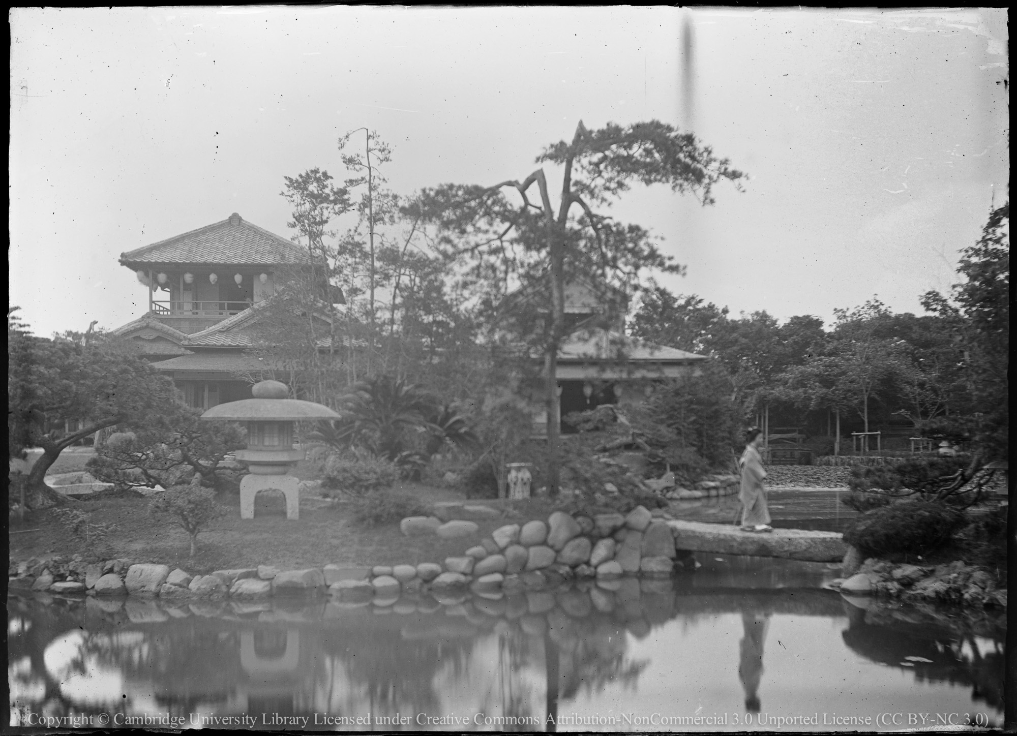 A Japanese garden, 1890