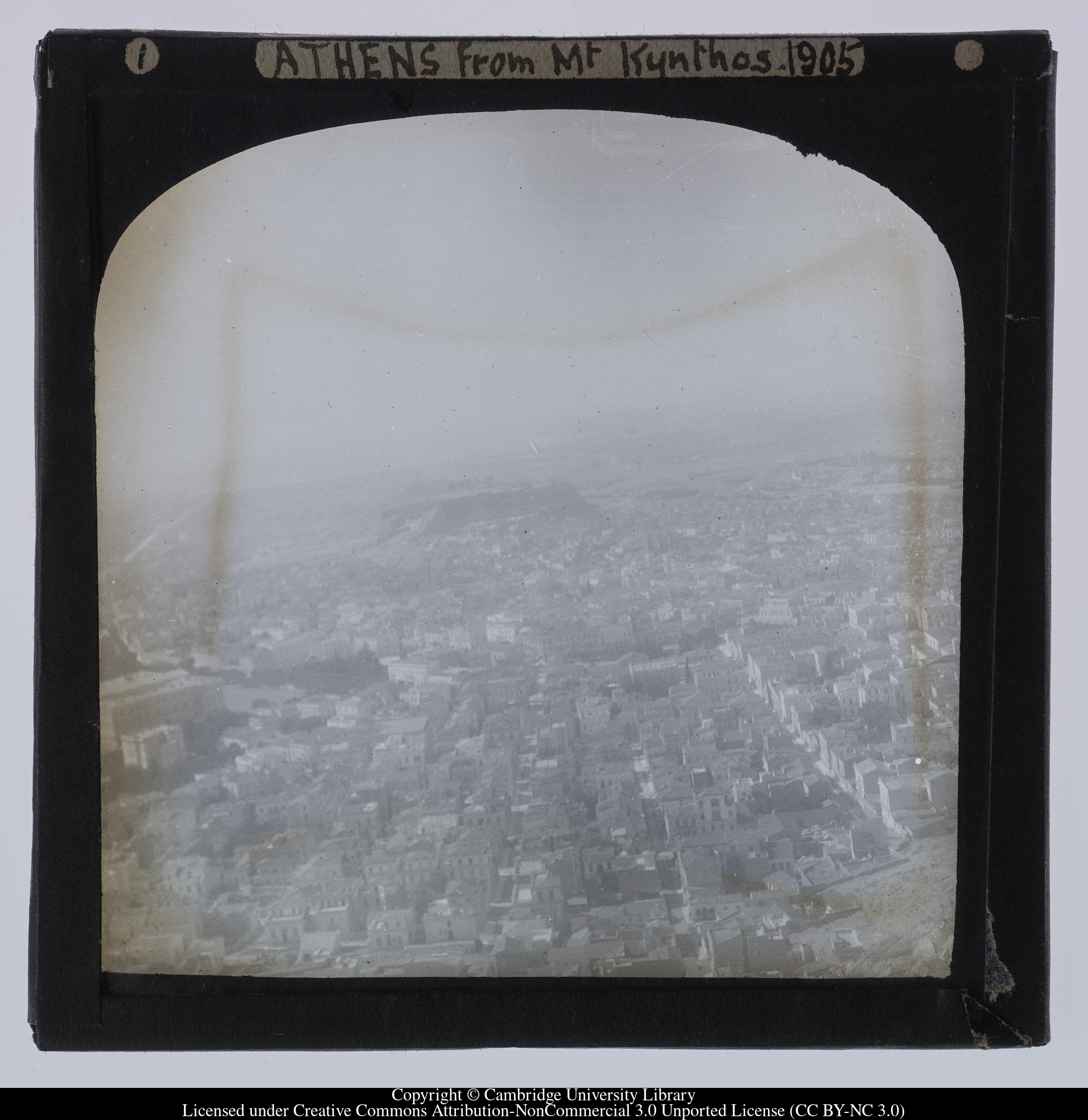 Athens from Mt Kynthos, 1905, 1905