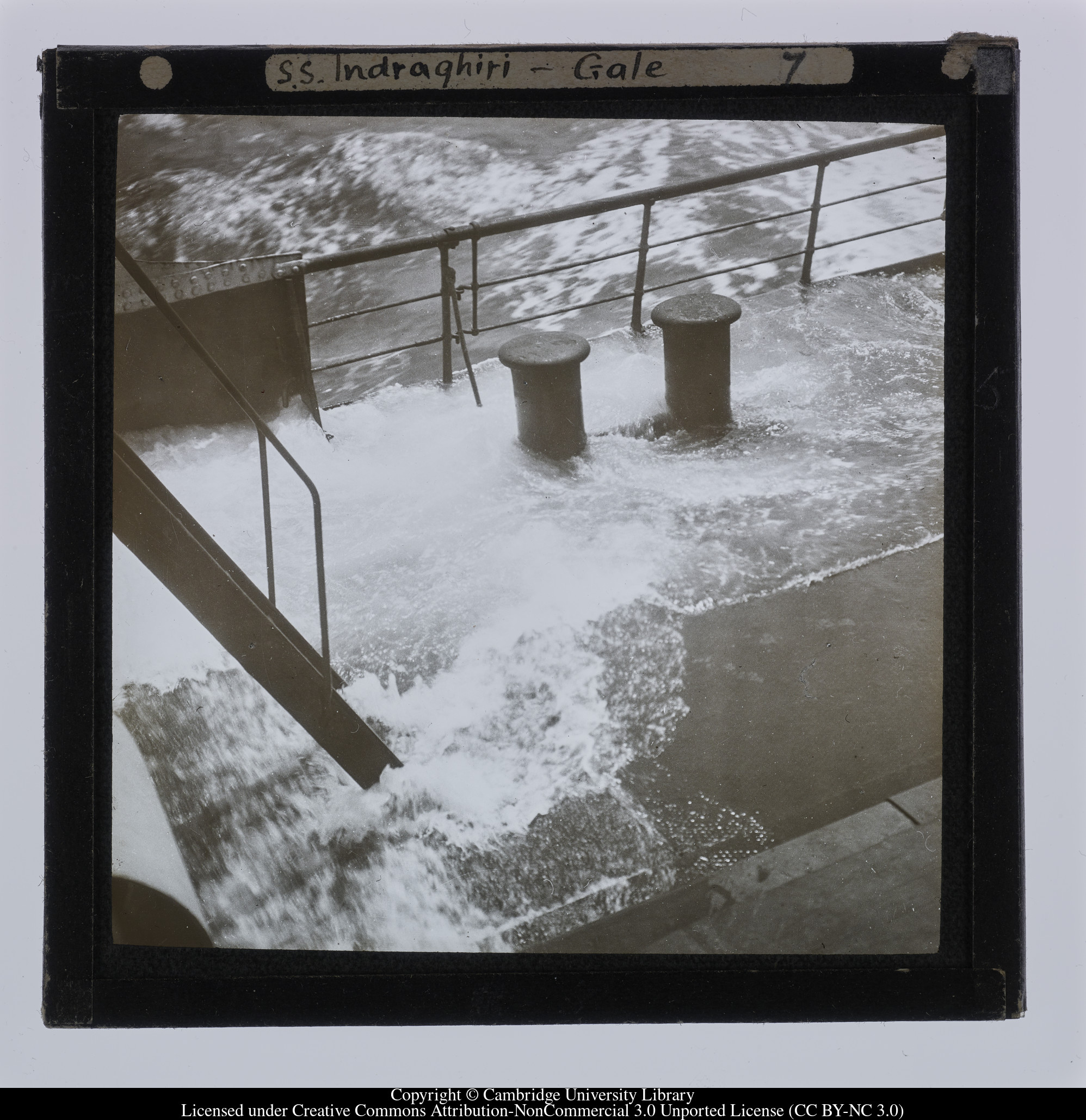 S.S. &#39;Indraghiri&#39; in the Roaring Forties, 1908, 1908