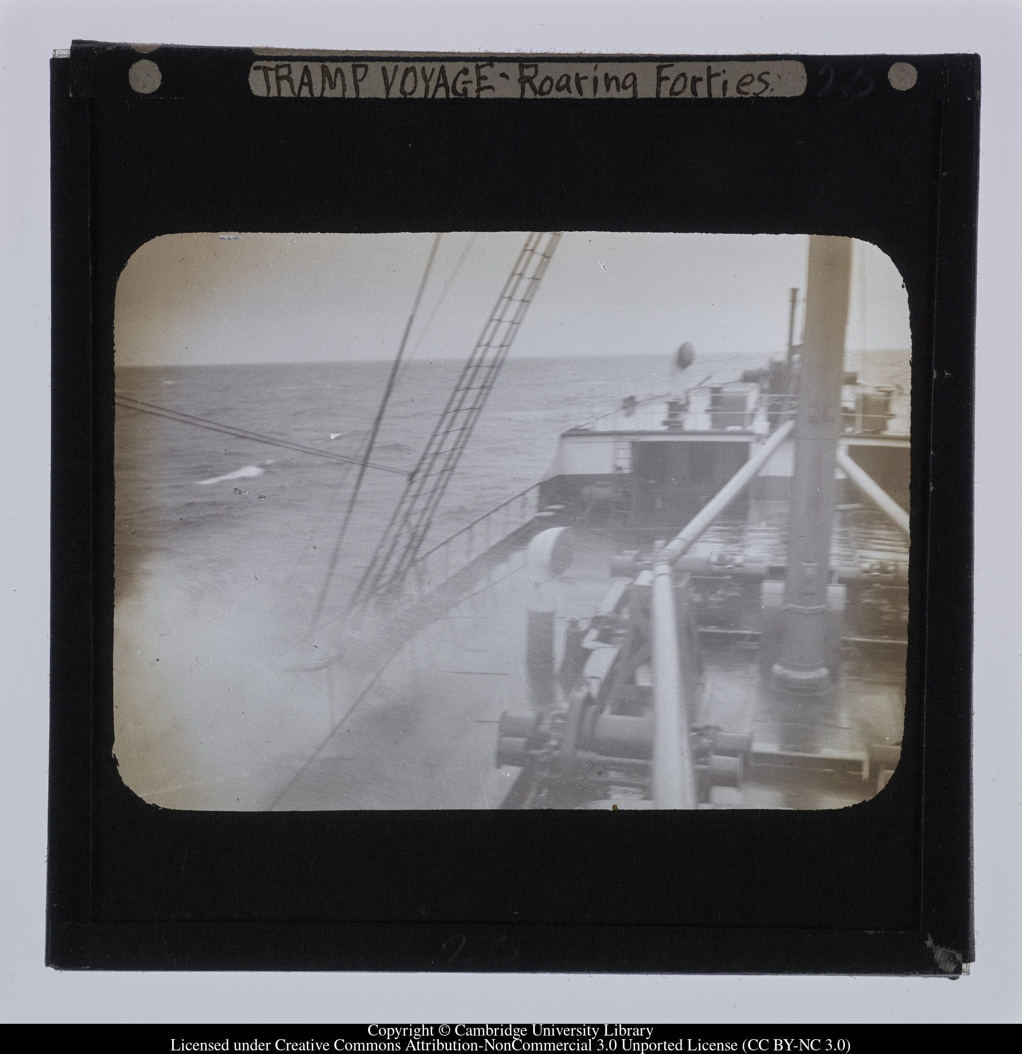 S.S. &#39;Indraghiri&#39; in the Roaring Forties, 1908, 1908