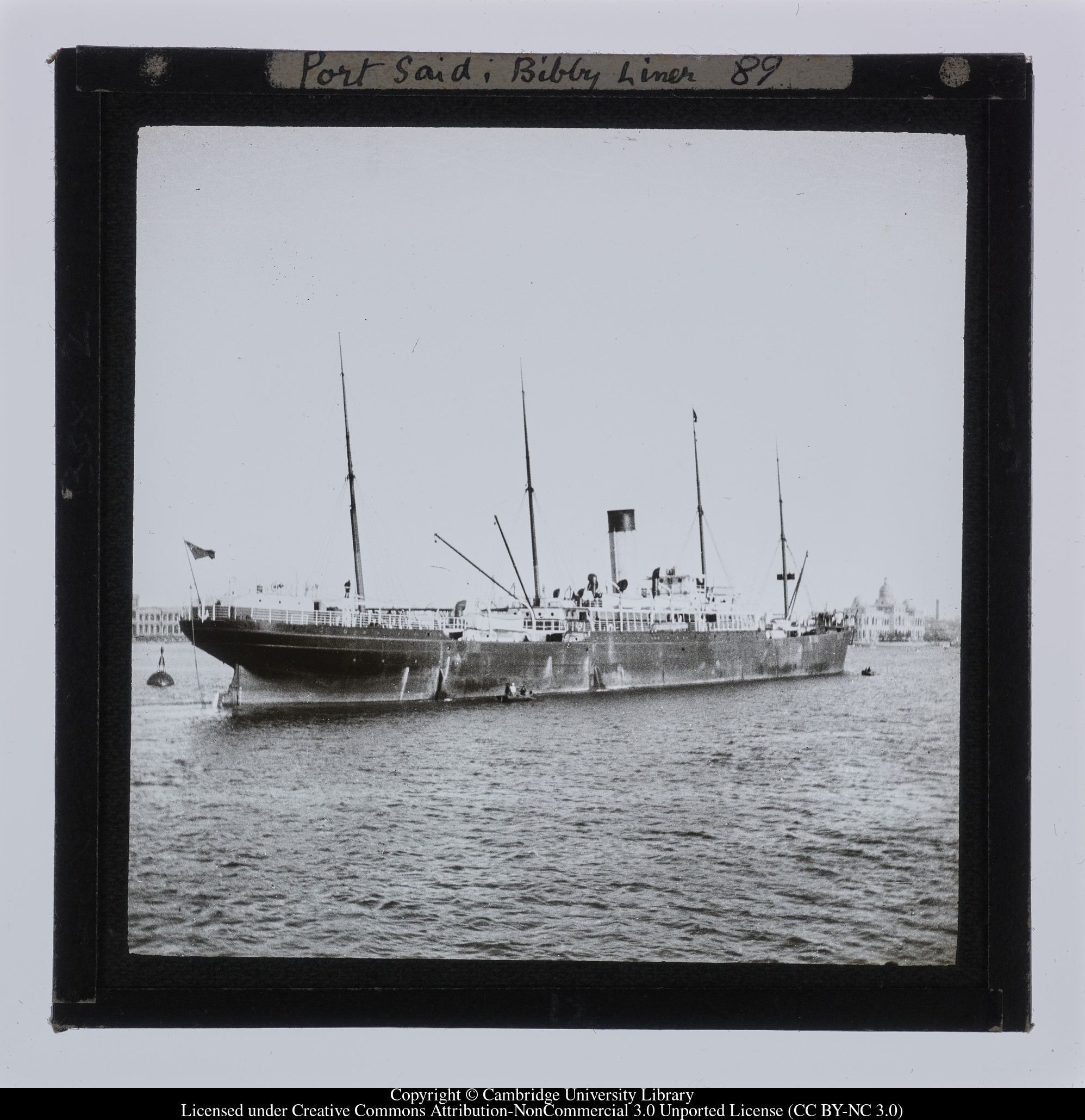 Port Said; Bibby liner, 1909