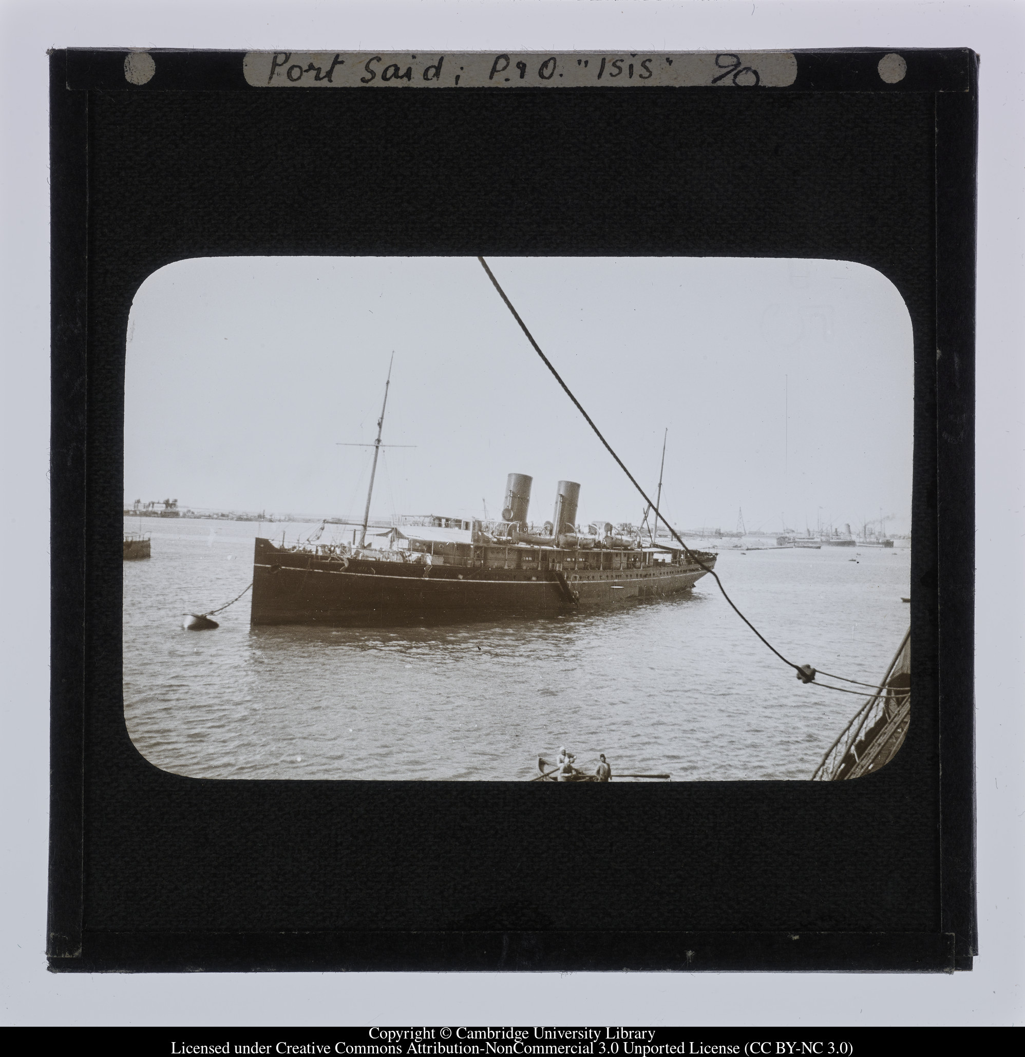 Port Said; P and O &#39;Isis&#39;, 1909